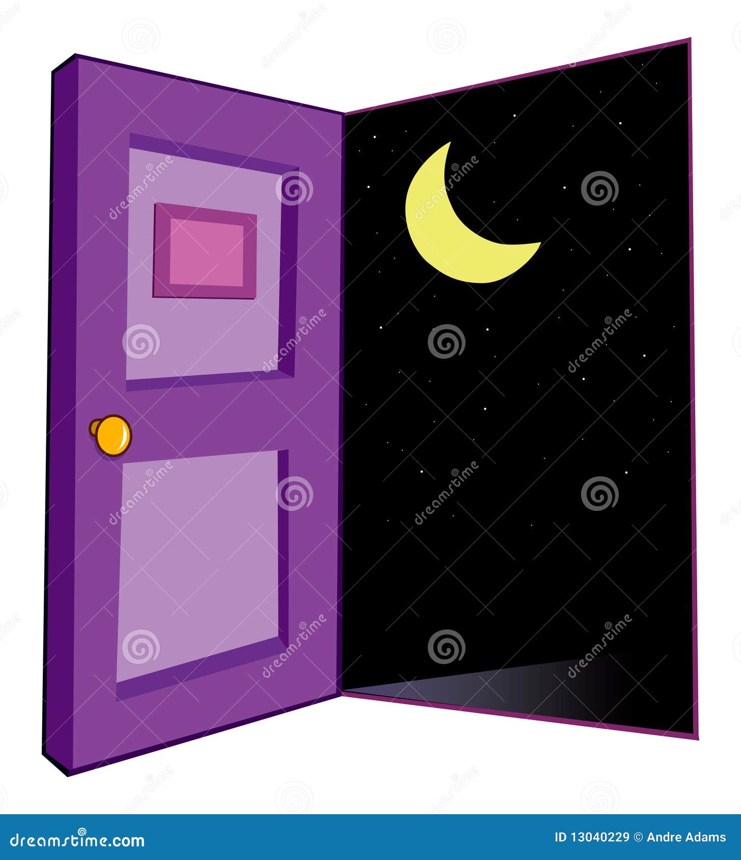 Door Opening Sequence, Animation Set, Different Positions Of Open, Ajar