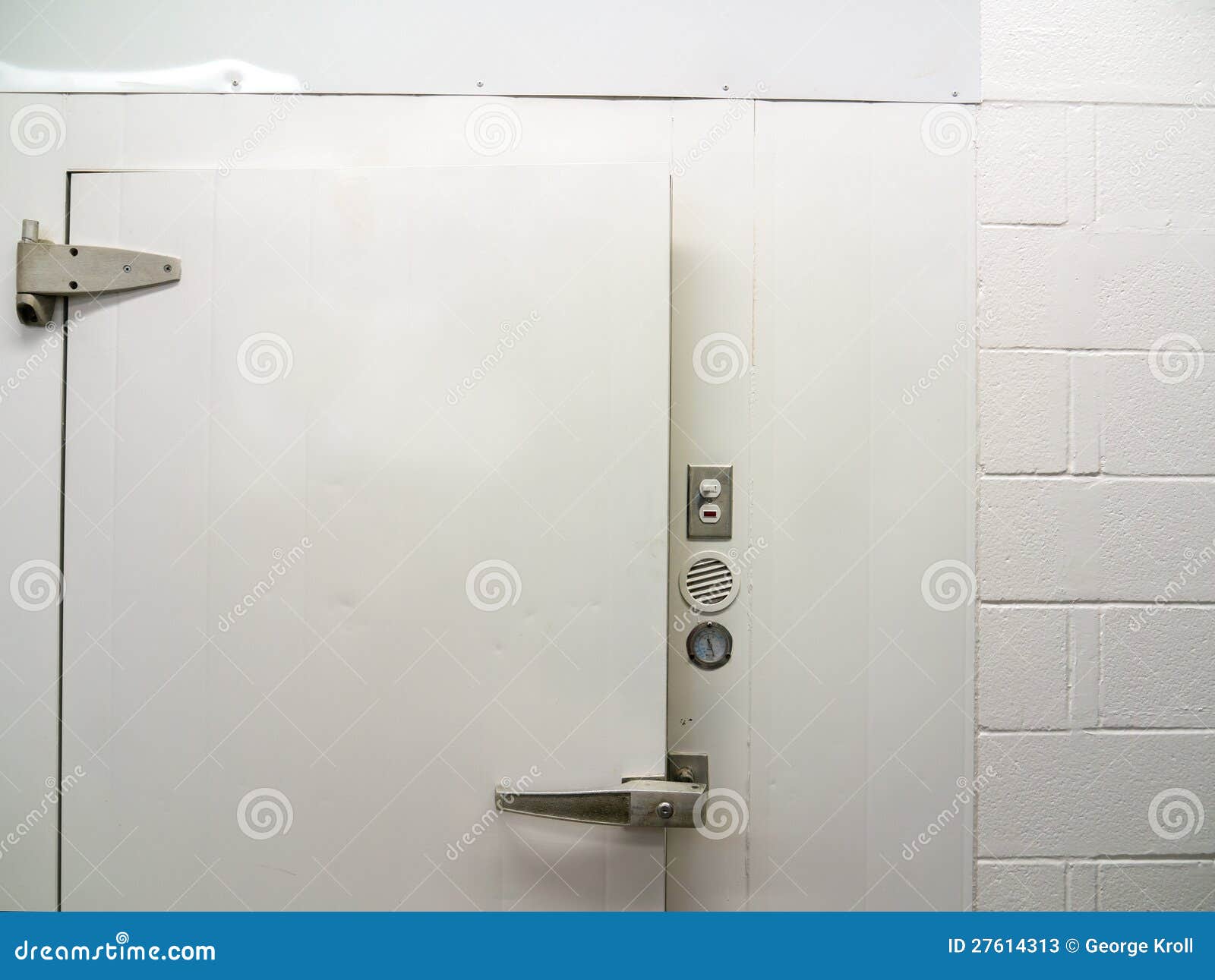 Door Of Walk  In Cooler  Stock Photos Image 27614313