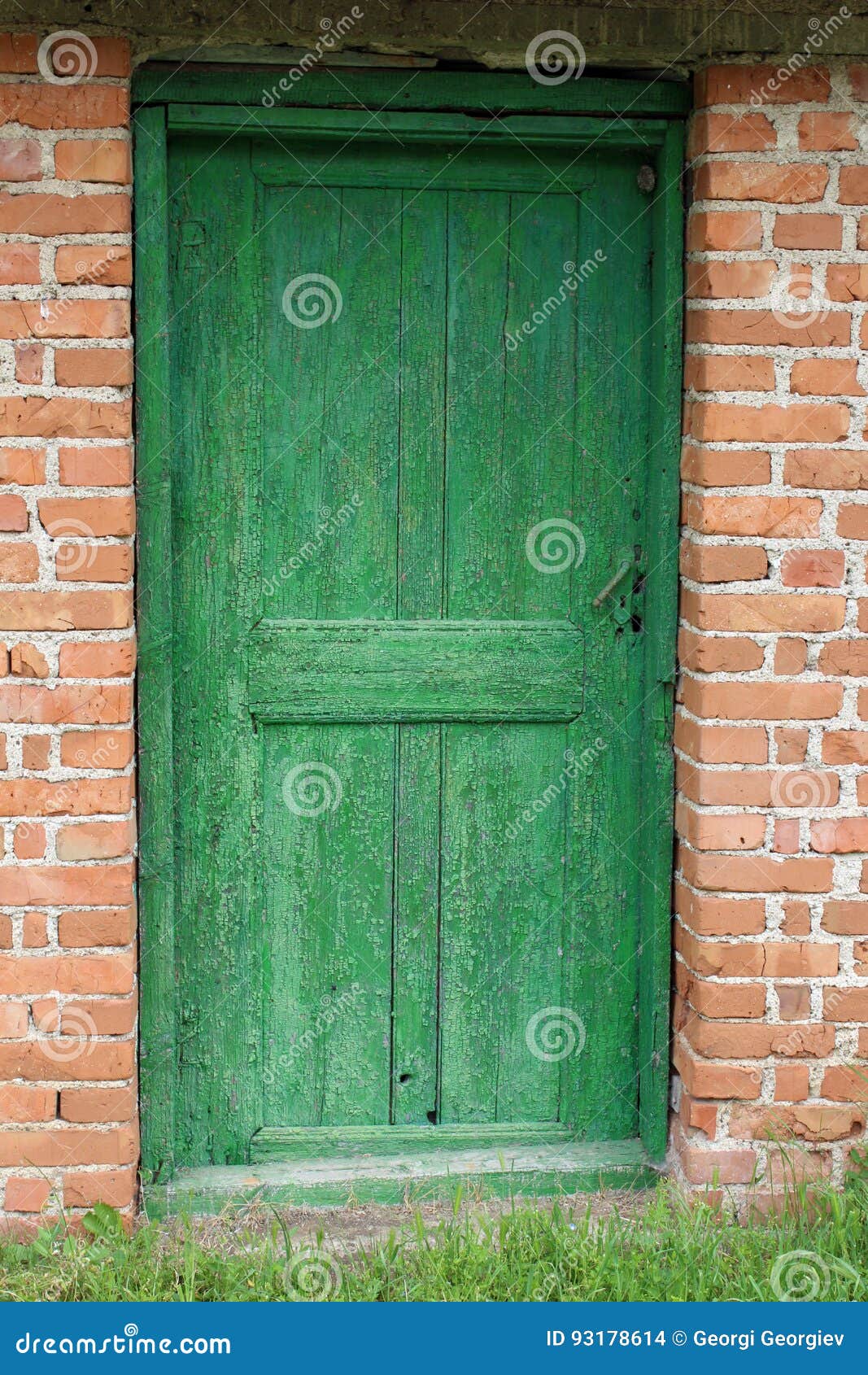 Door in wall stock photo. Image of door, wall, vibrant 93178614