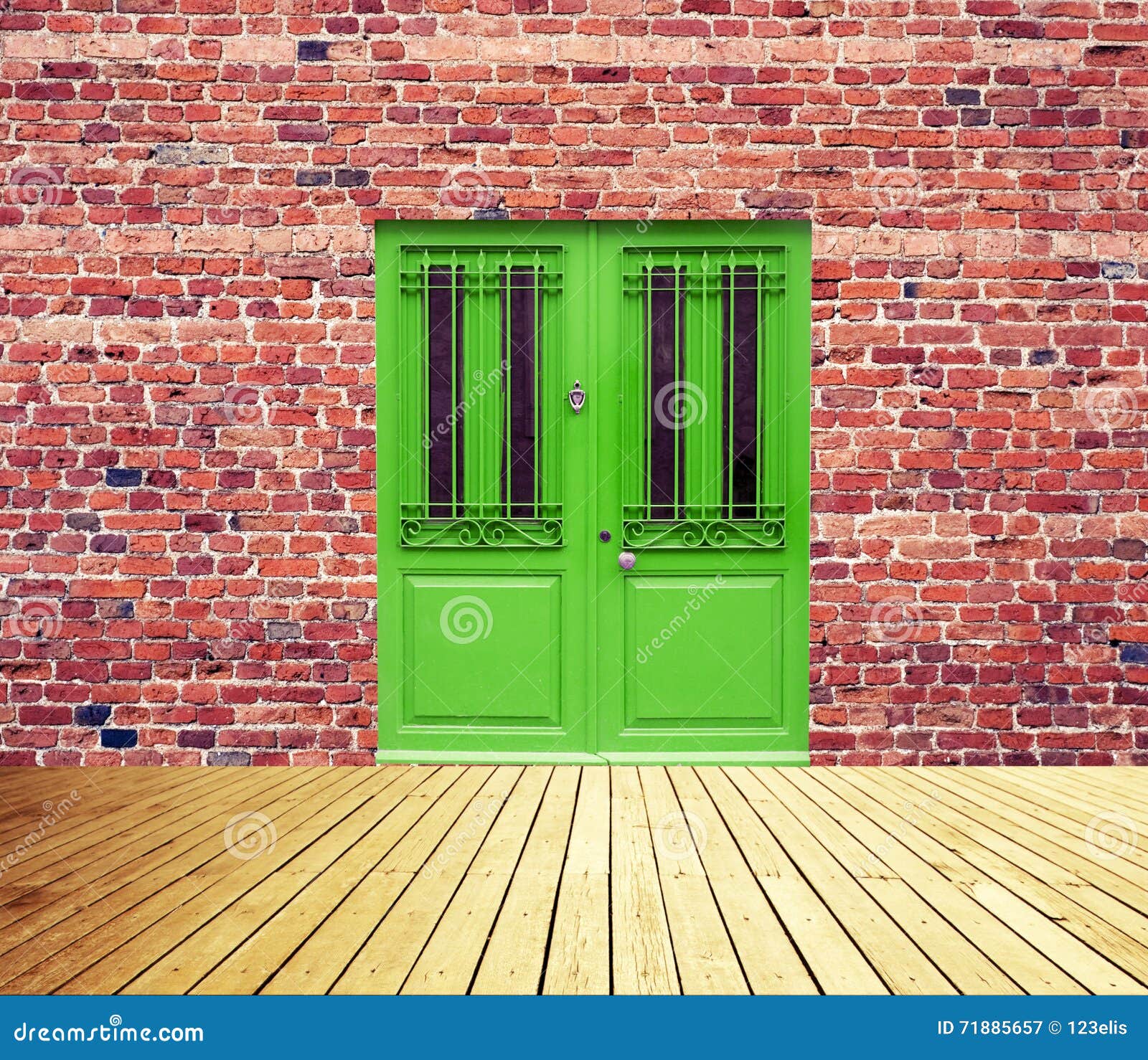 Door and wall stock image. Image of choice, concept, blue 71885657