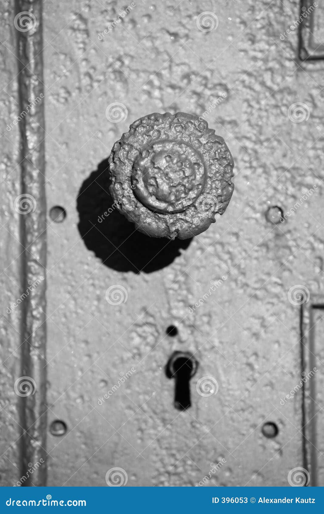 Doorknob stock image. Image of closed, keyhole, doorknob 396053