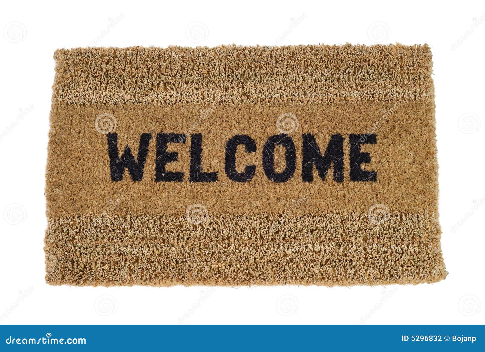 Doormat 10 stock photo. Image of doormat, object, greeting 5296832