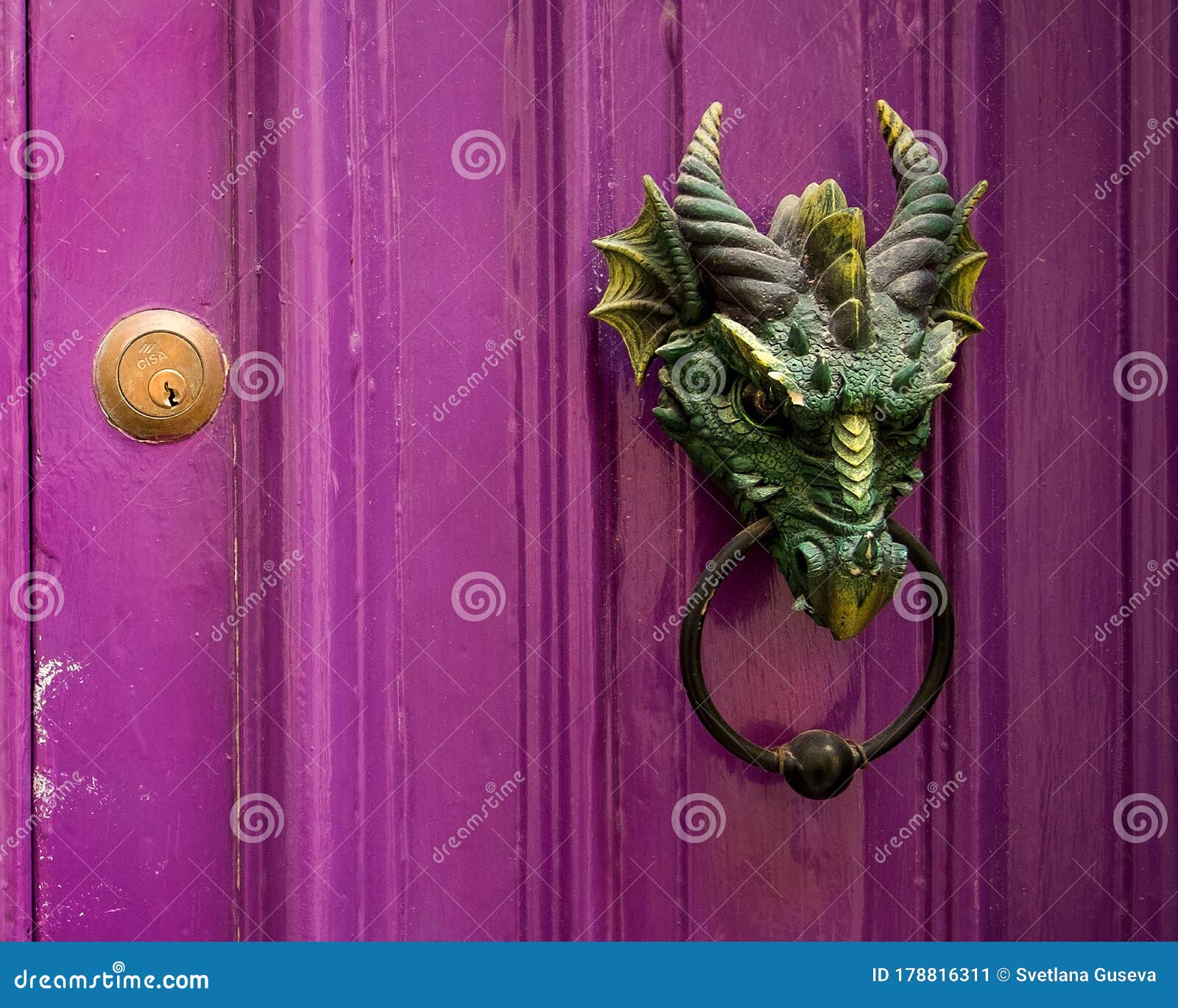 Doors knob. Malta. Mdina stock image. Image of entry 178816311