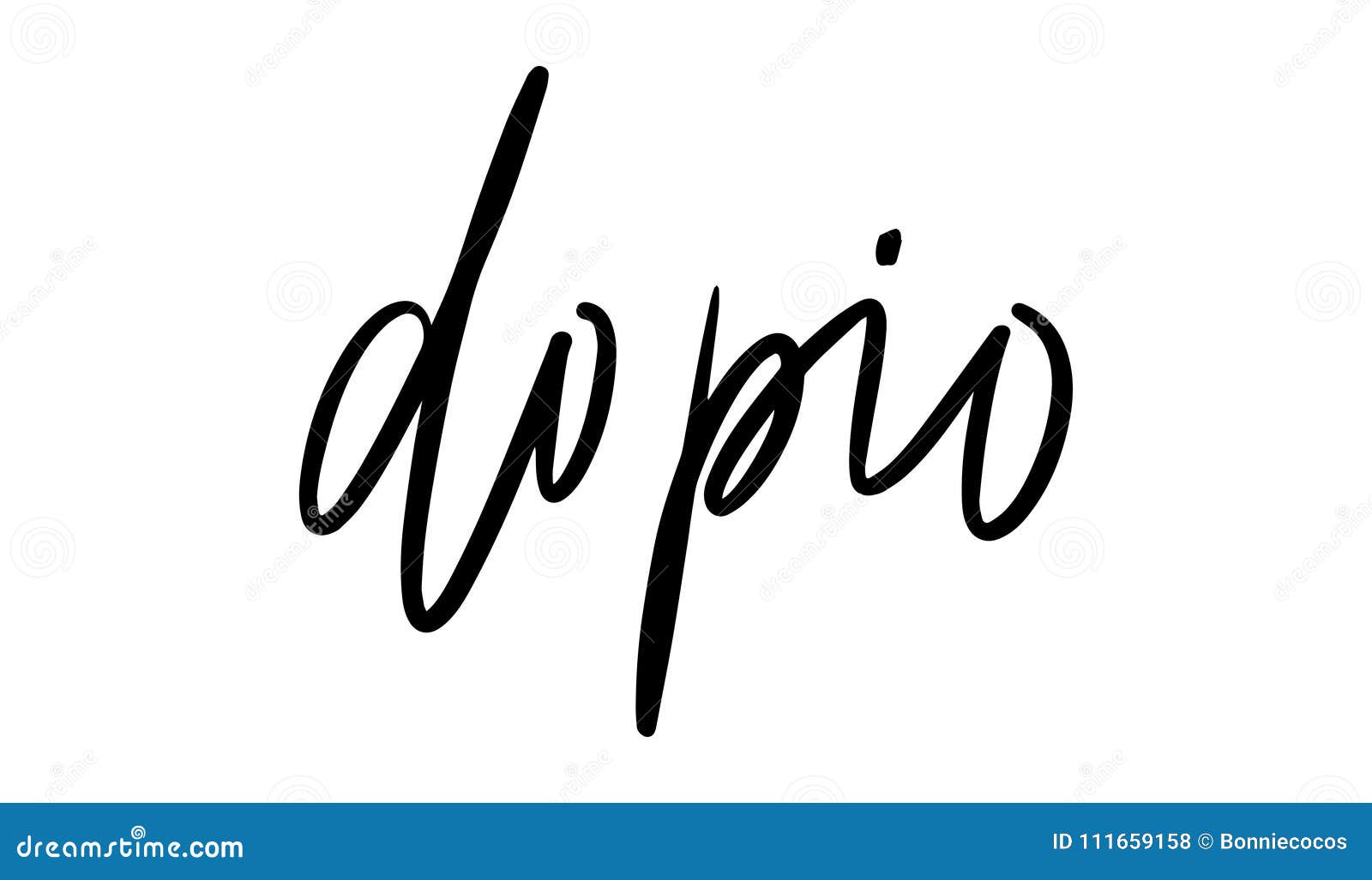 dopio lettering.   of handwritten lettering.  s for coffee shop, market, cafe , restaurant me