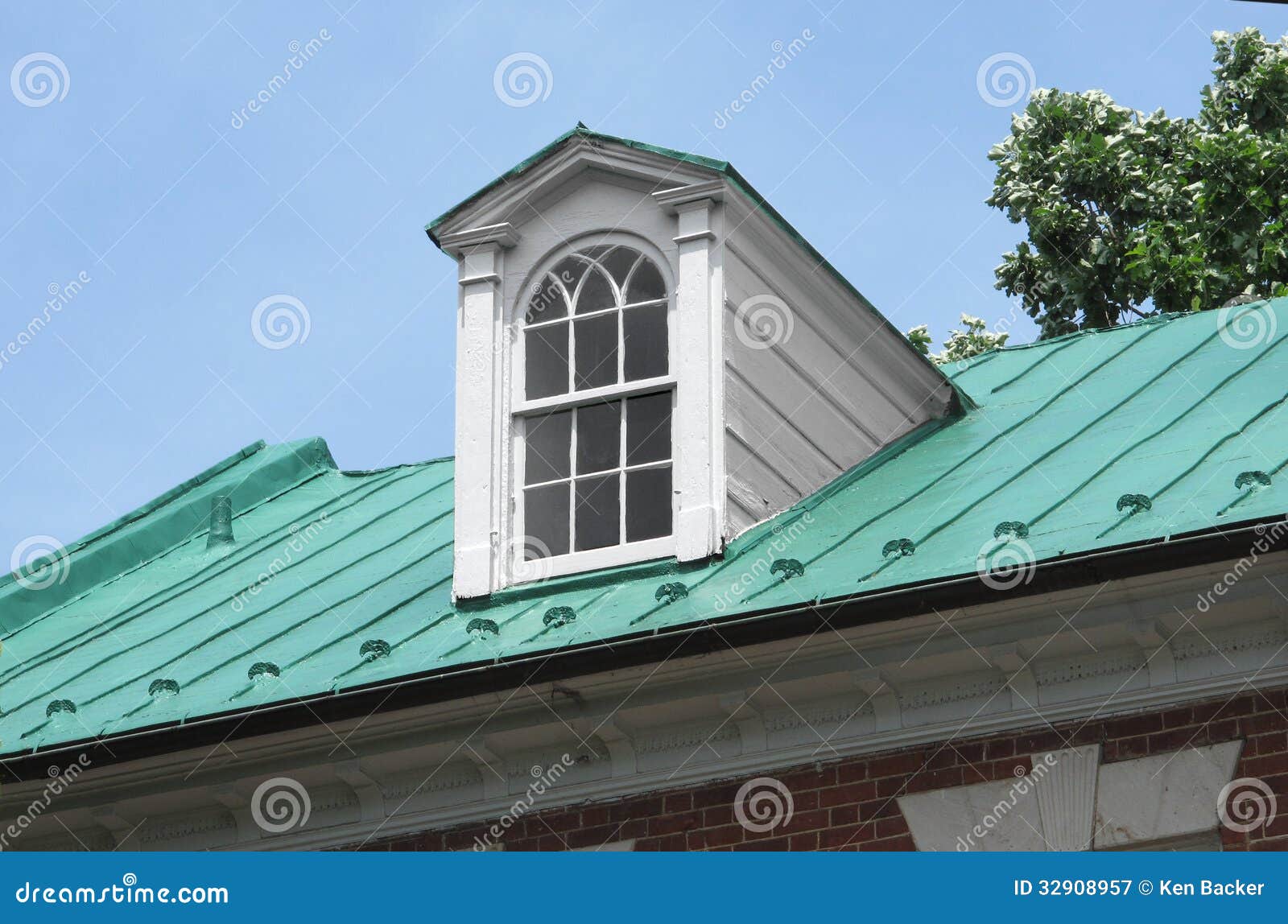 dormer window on roof