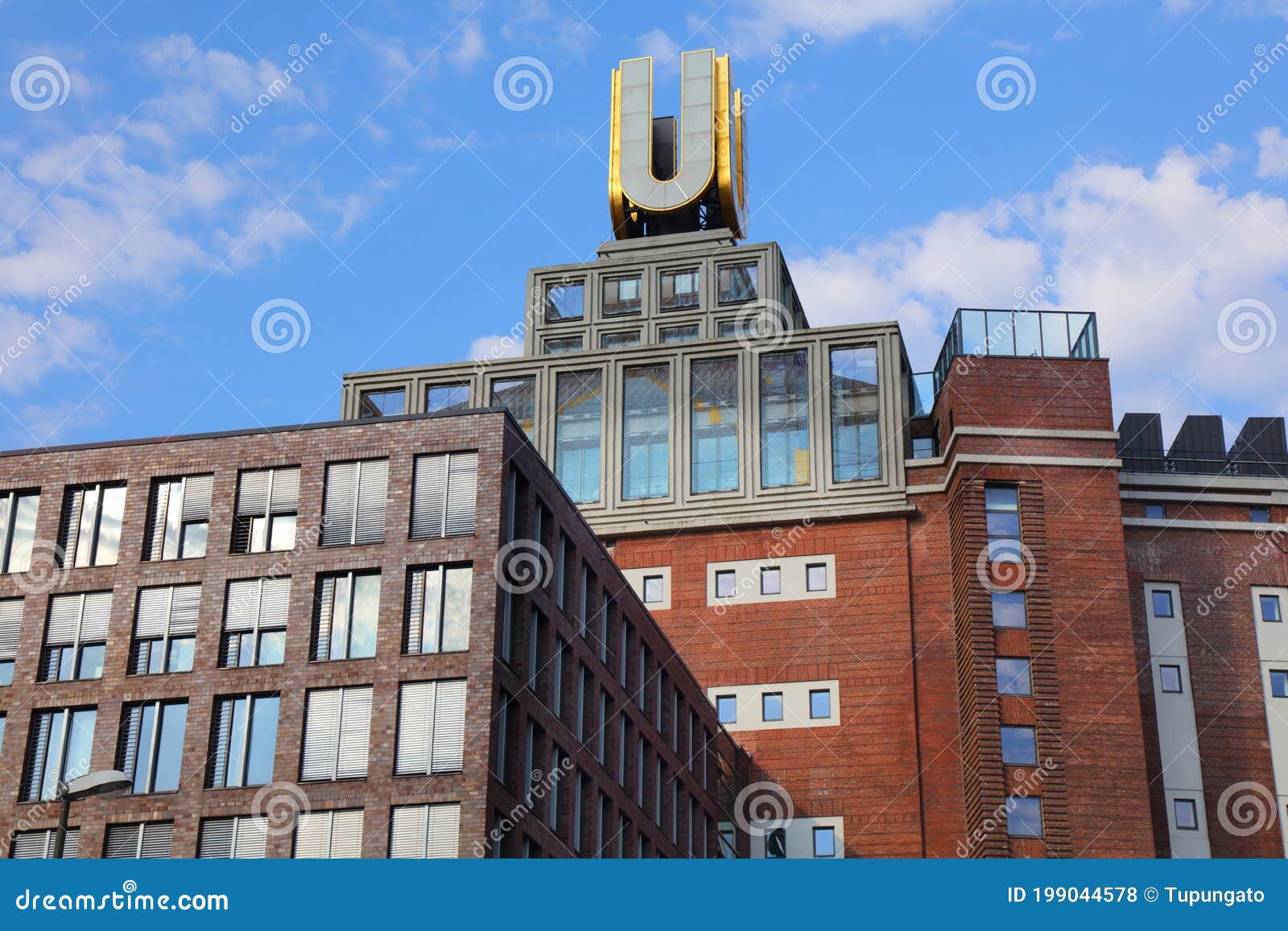 Dortmund Landmark - Dortmunder U Editorial Stock Photo - Image of north ...