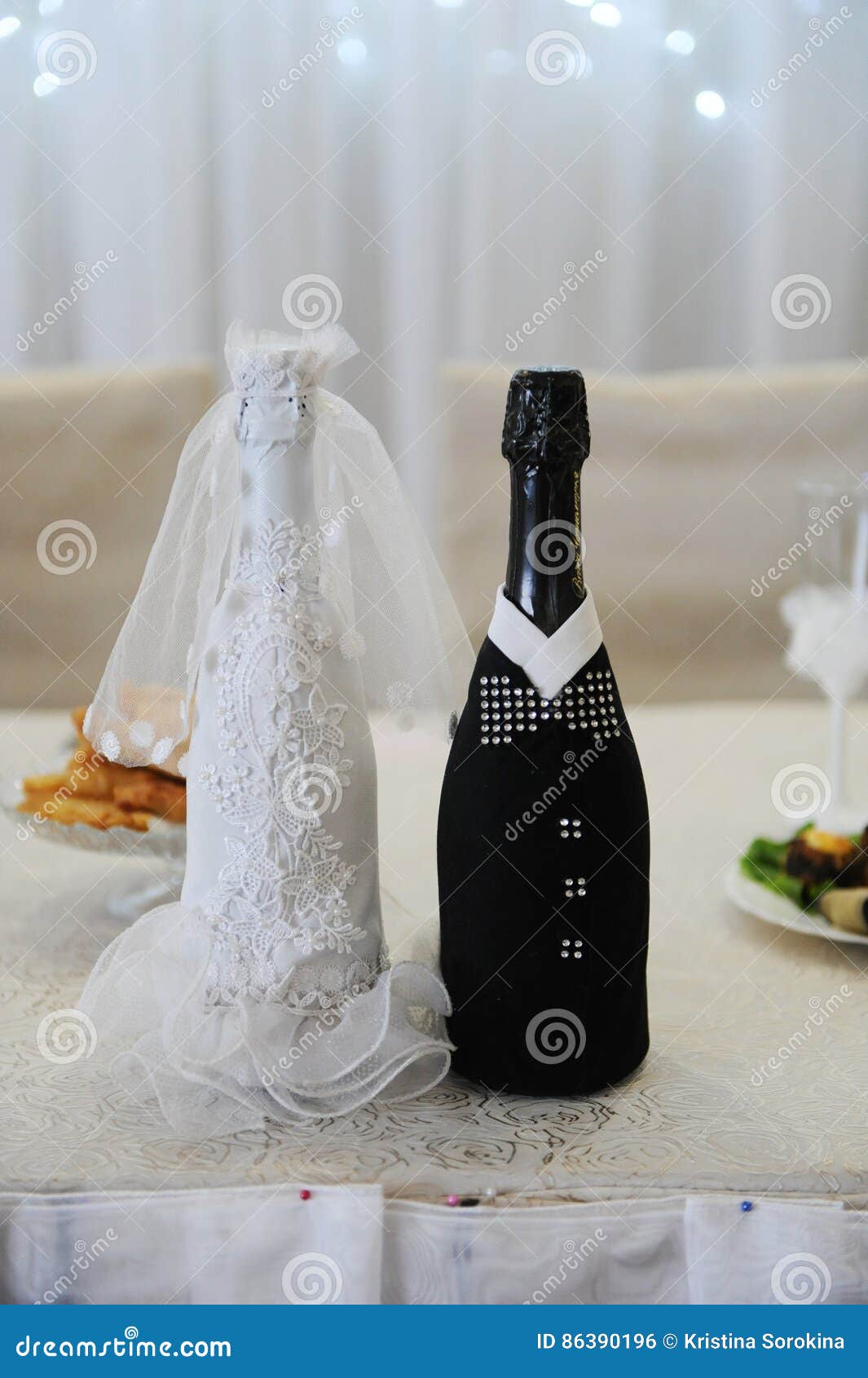 DreamJ copas de champán con caja de regalo para novios y novios Juego de 2 copas de champán creativas para boda