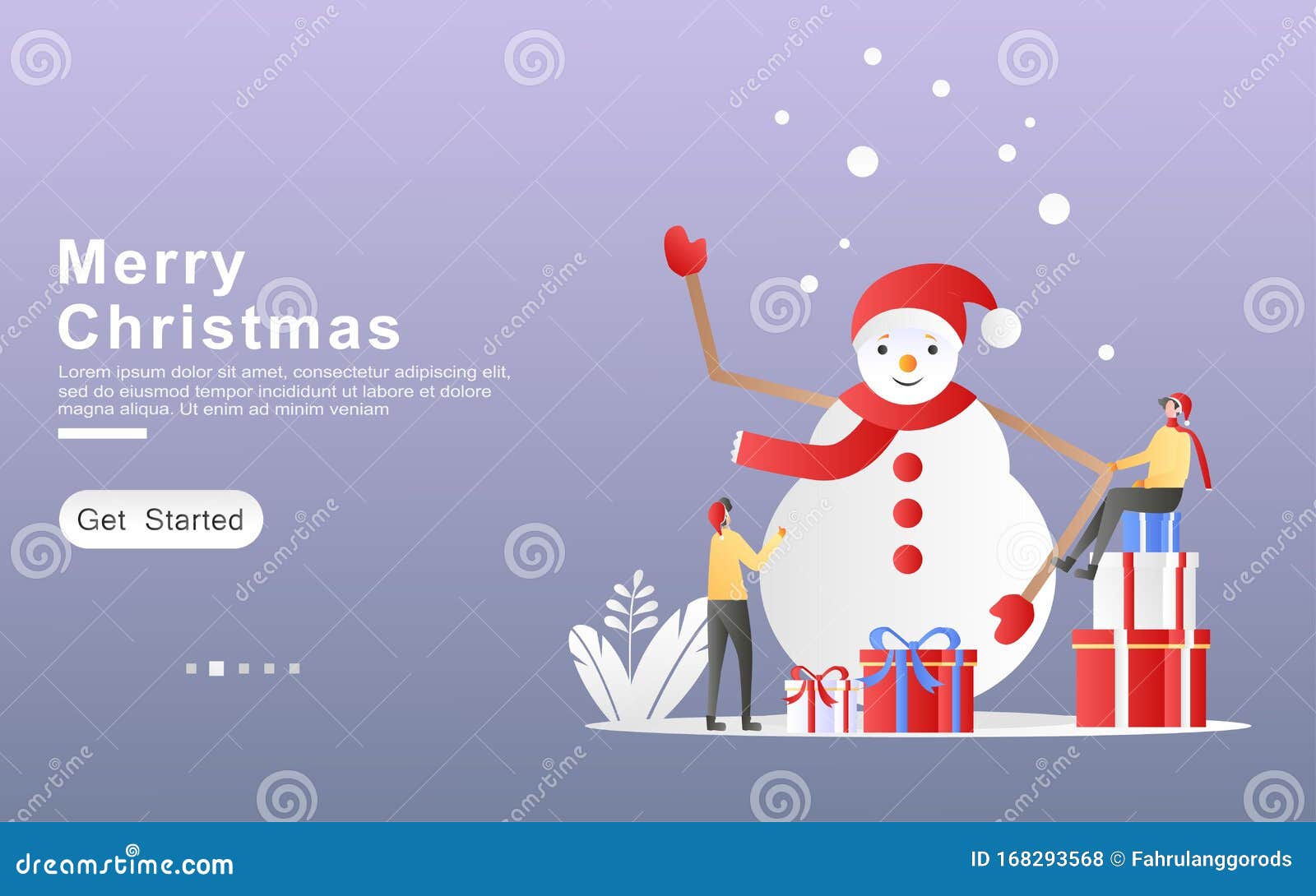 Dos Hombres Celebran Navidad Haciendo Muñecas Gigantes Adorables De Muñecas De Nieve Concepto De Regalo, Plantas, Nieve, Guantes, Ilustración del Vector - Ilustración de hombres, haciendo: 168293568