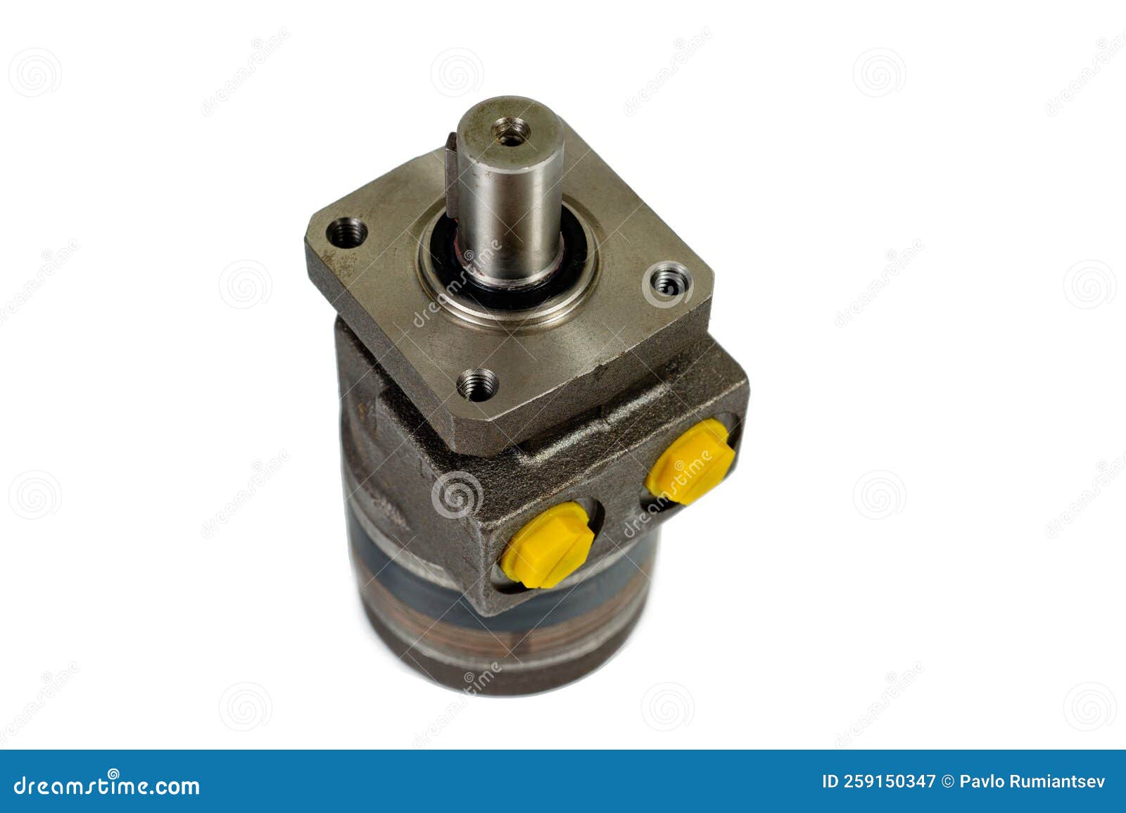 Dosing Pump Used in Agricultural and Other Machinery Stock Image