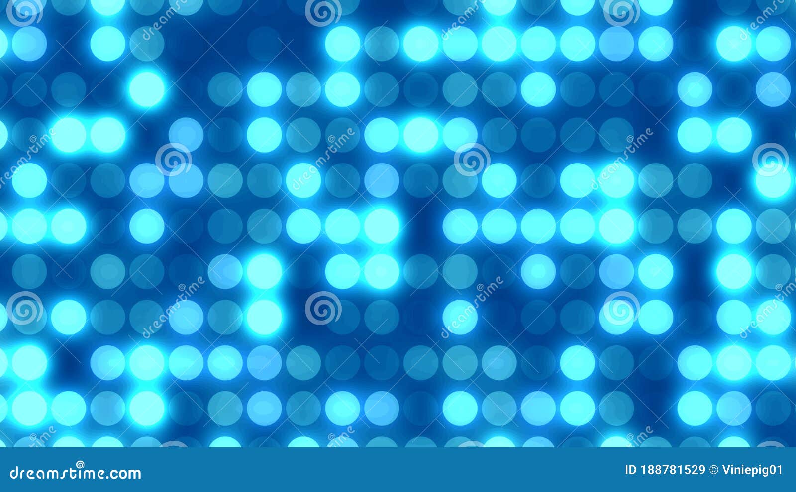 Dot Blue Pattern Screen Led Light Gradient Texture Background. Stock  Illustration - Illustration of blue, color: 188781529