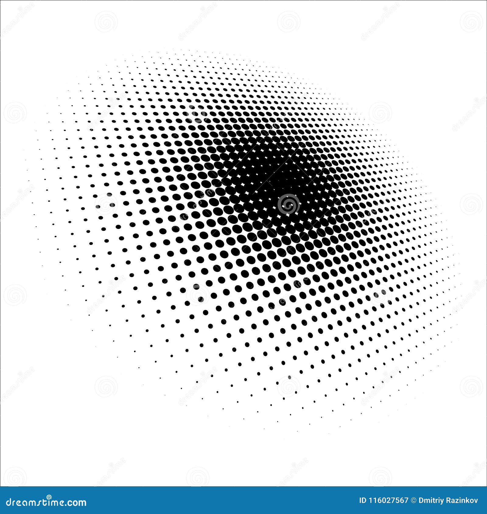Dot Pattern Halftone Dots Design. Halftone Pattern Vector Background