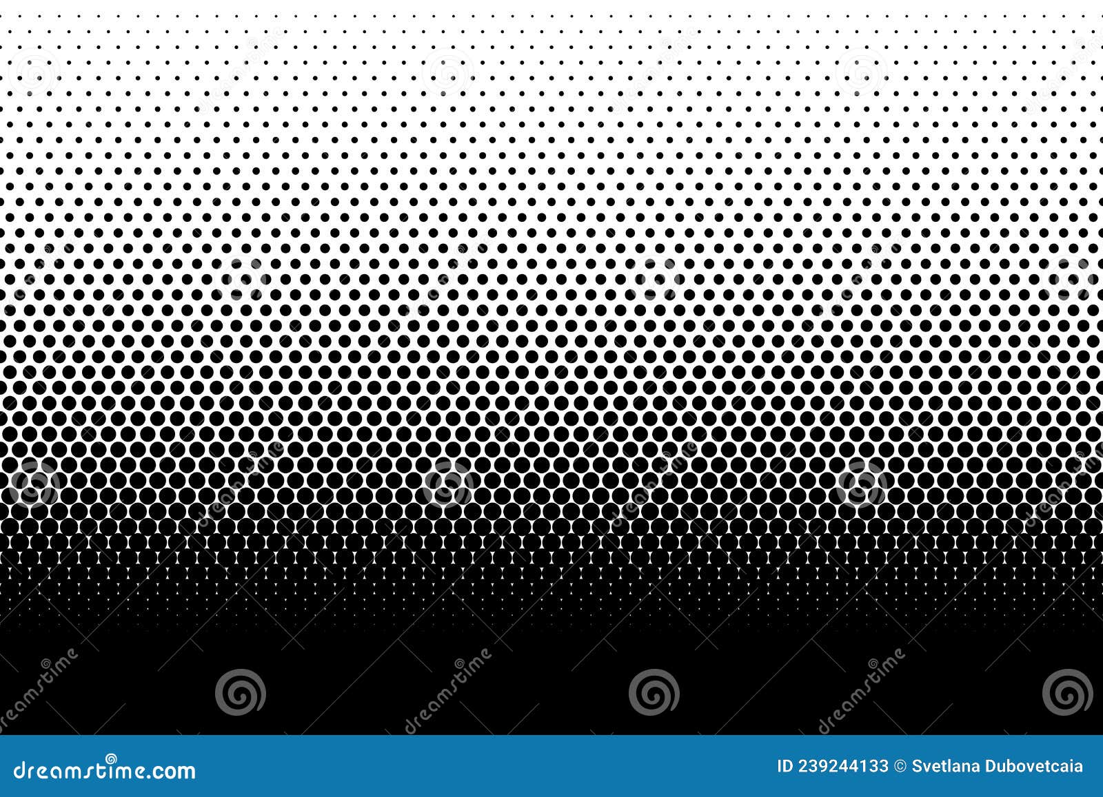 dot perforation texture. dots halftone seamless pattern. fade shade background. noise gradation border. black screentone diffuse b