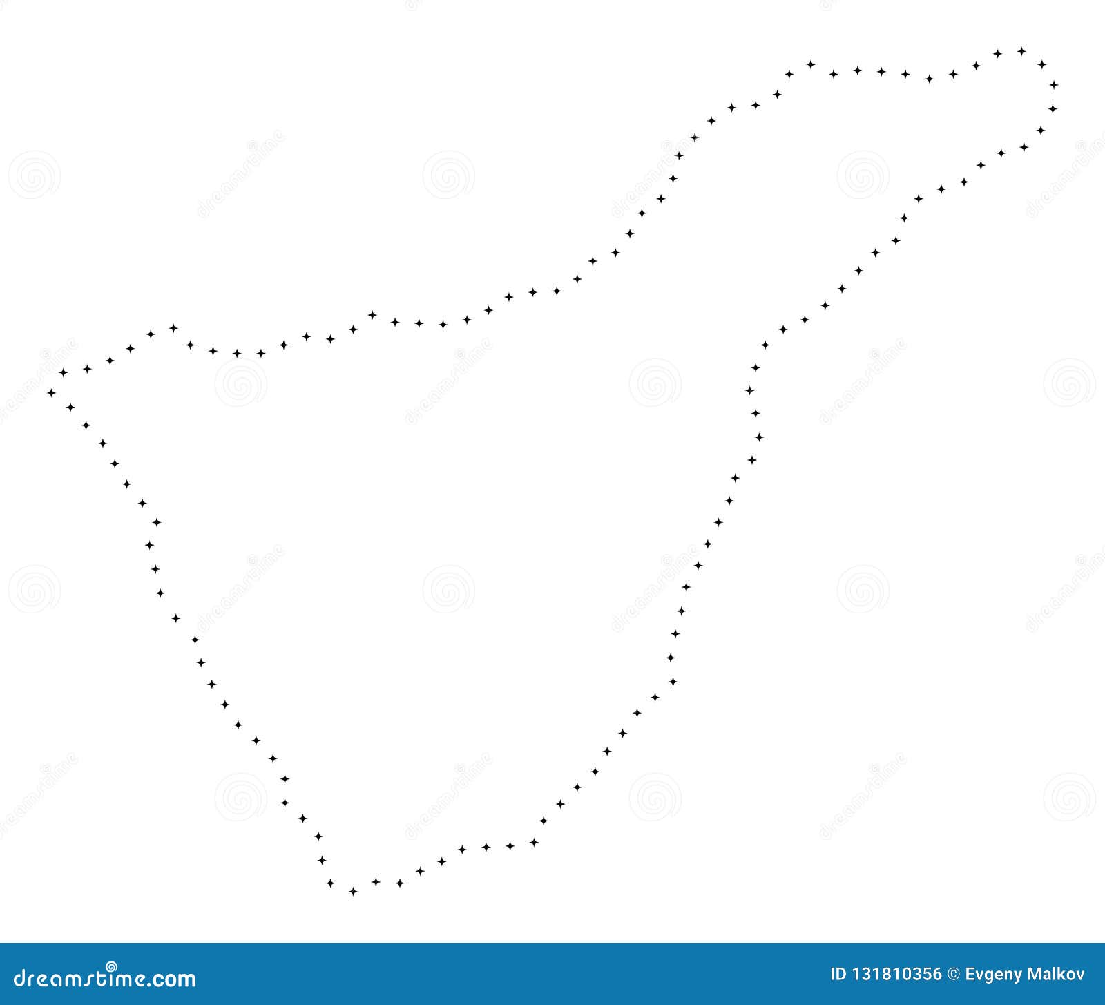 Download Dot Stroke Tenerife Spain Island Map Stock Vector ...