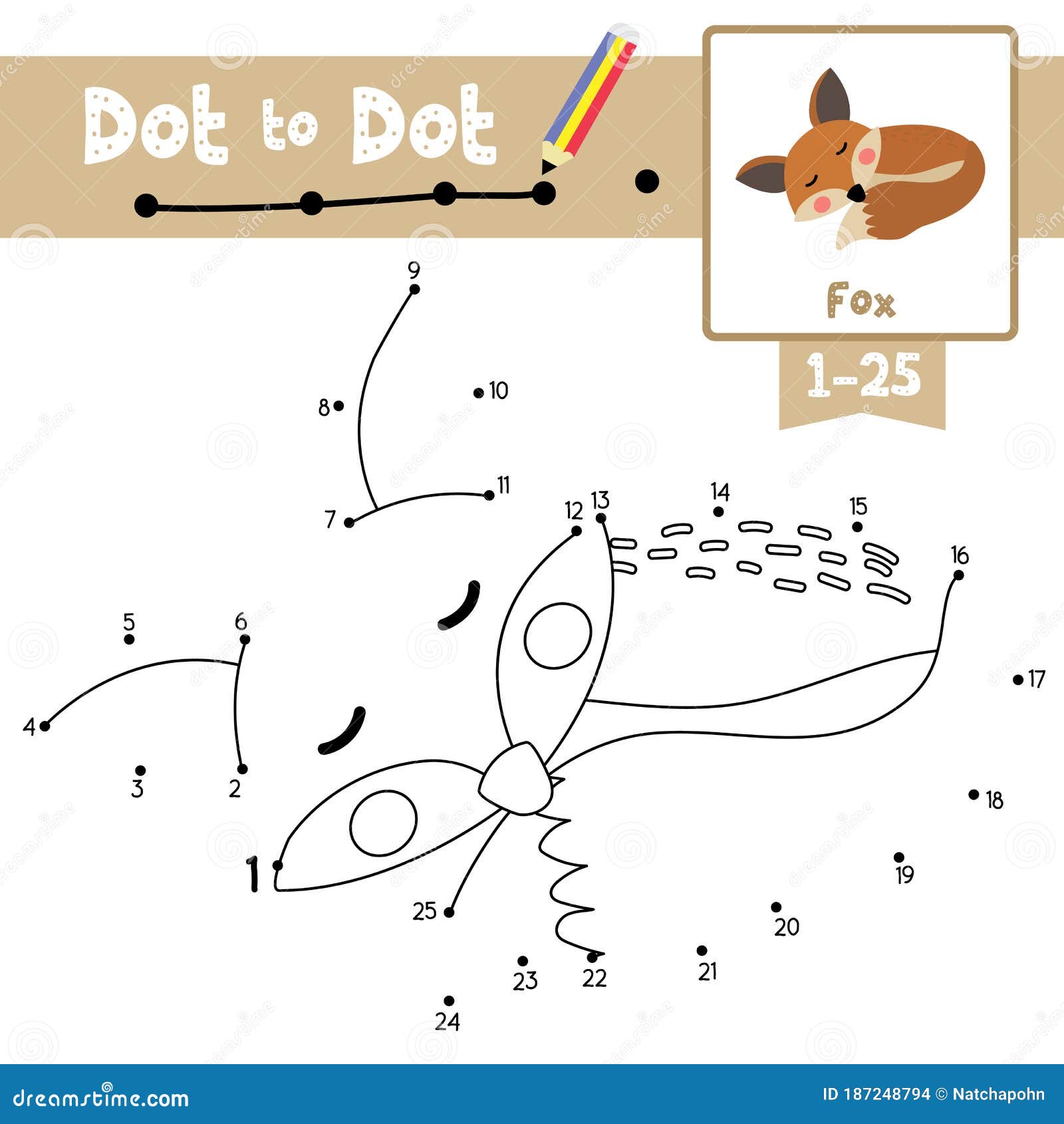 Dot To Dot Educational Game and Coloring Book Sleeping Fox Animal Cartoon Character Vector Illustration Stock Vector - Illustration of coloring, dottodot: 187248794 Dot To Dot Educational Game and Coloring Book Sleeping Fox Animal Cartoon Character Vector Illustration Stock Vector - Illustration of coloring, dottodot: 187248794