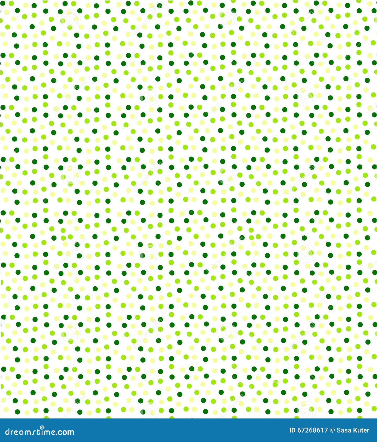 Dots Pattern Three Shades of Green Colour Stock Image Image of
