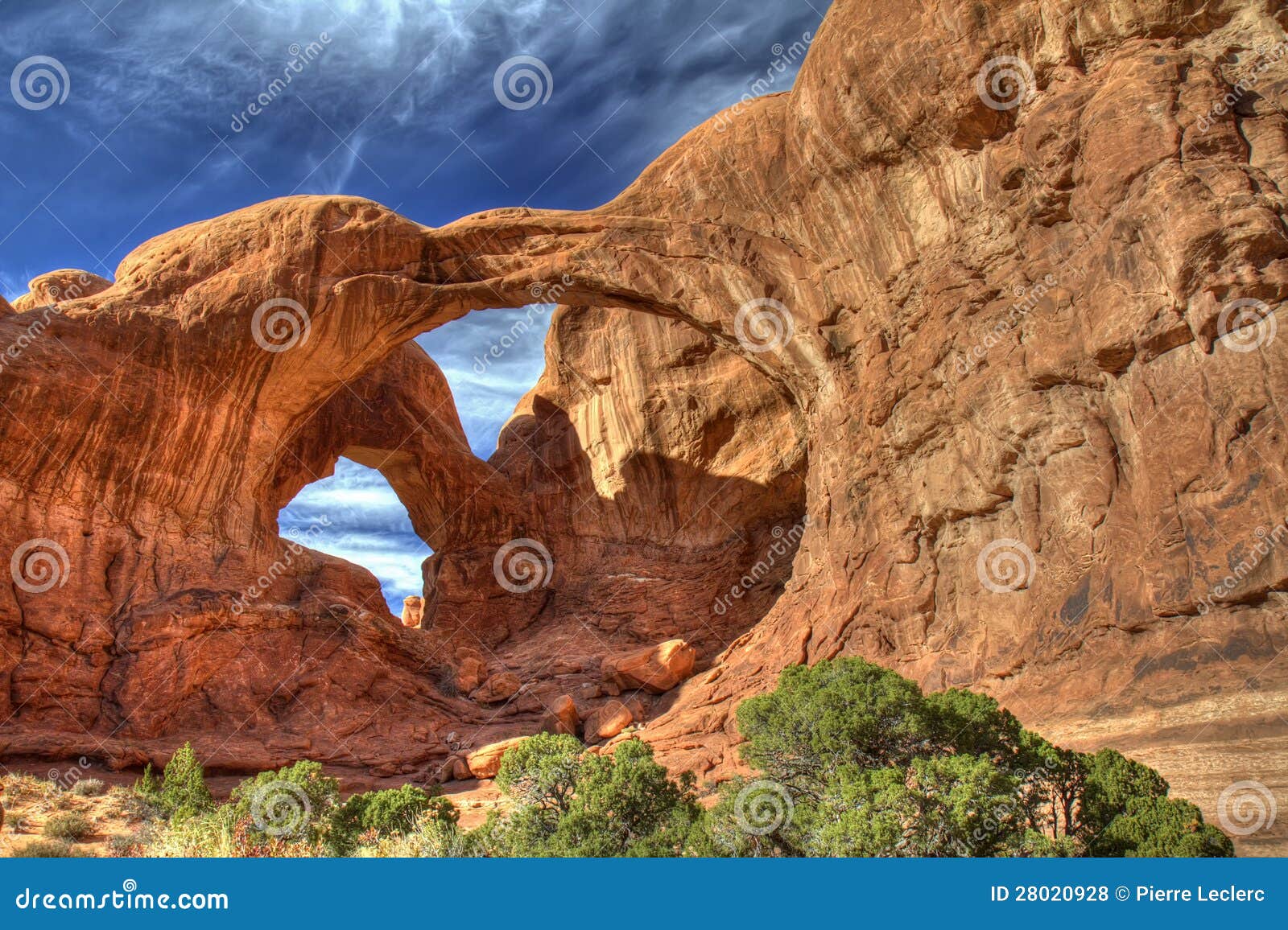 double arch in arches national park
