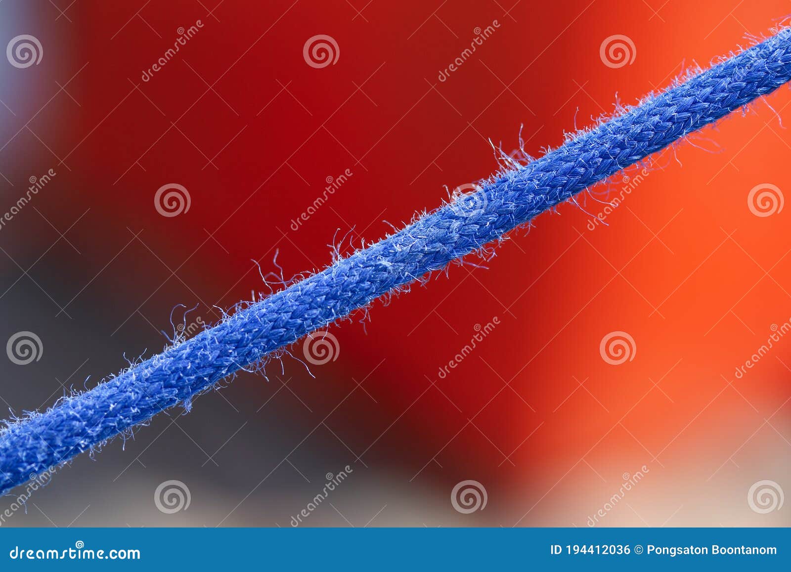 Blue Nylon Fabric Folds Stock Photography 101882504
