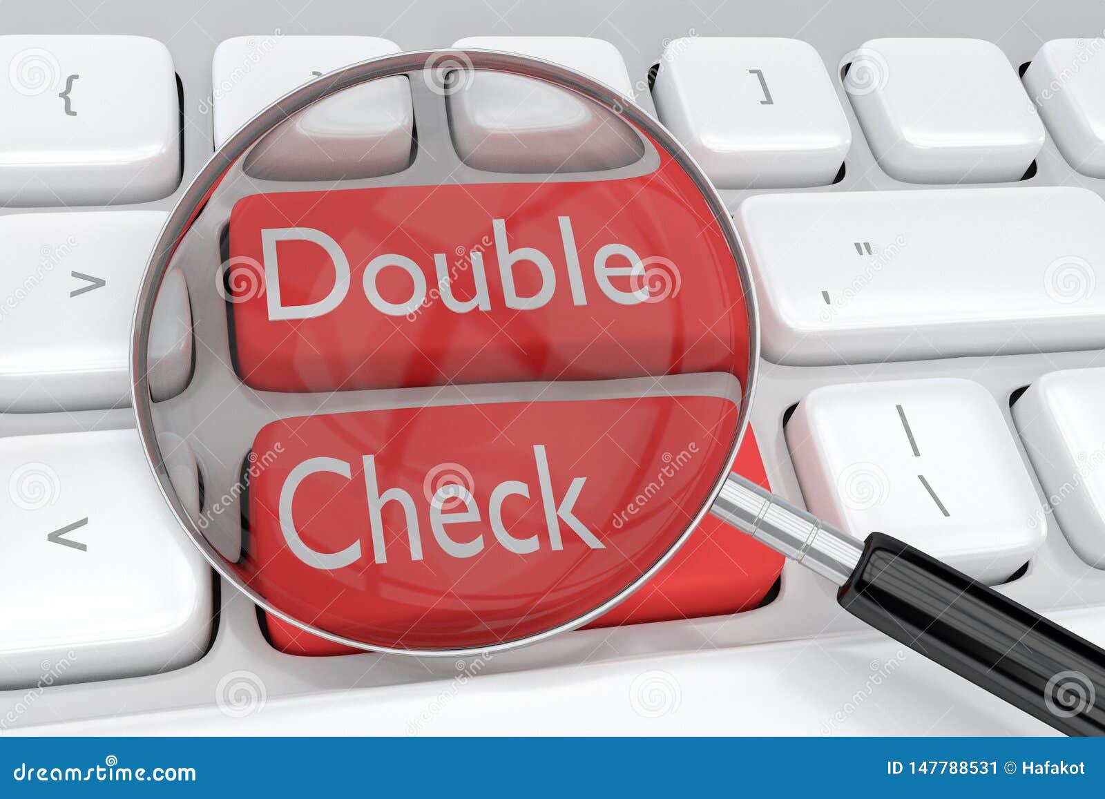 Double Check Stock Illustrations – 1,070 Double Check Stock Illustrations,  Vectors & Clipart - Dreamstime