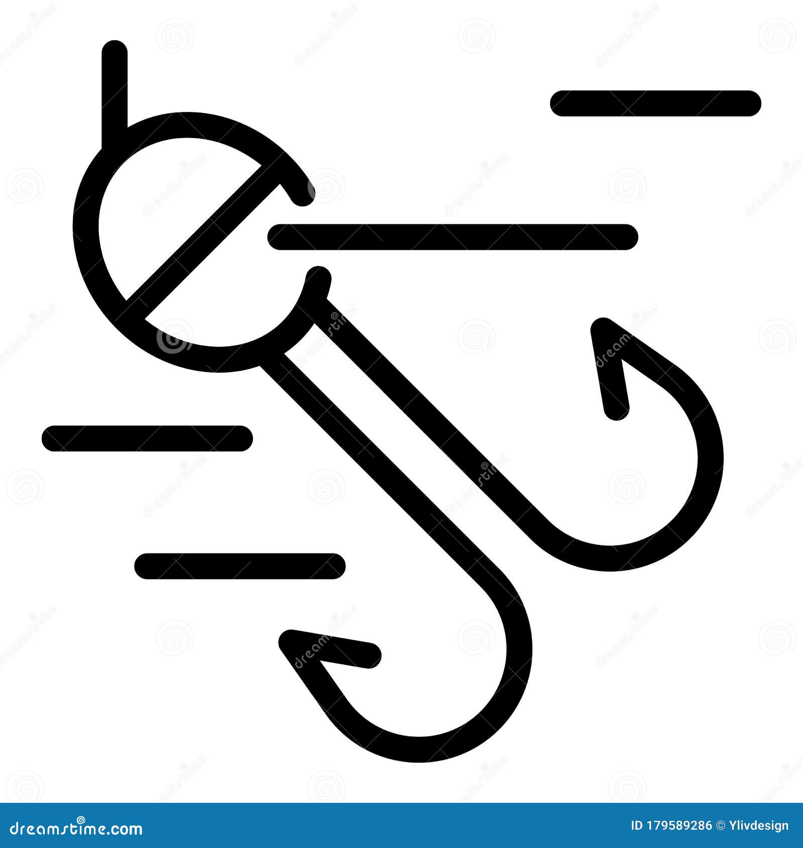 Free Free 339 Double Fishing Hook Svg SVG PNG EPS DXF File