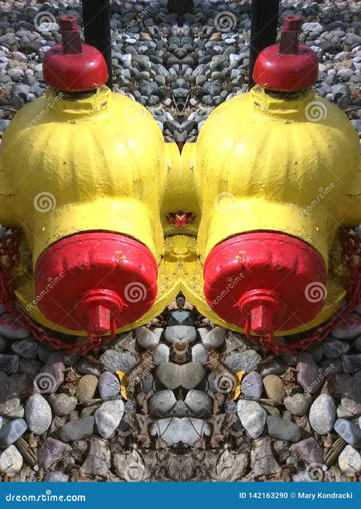 Double Hydrant stock photo. Image of fire, water, hydrant 142163290