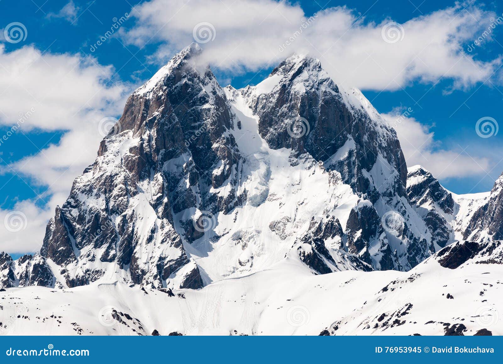 double peak mountain ushba