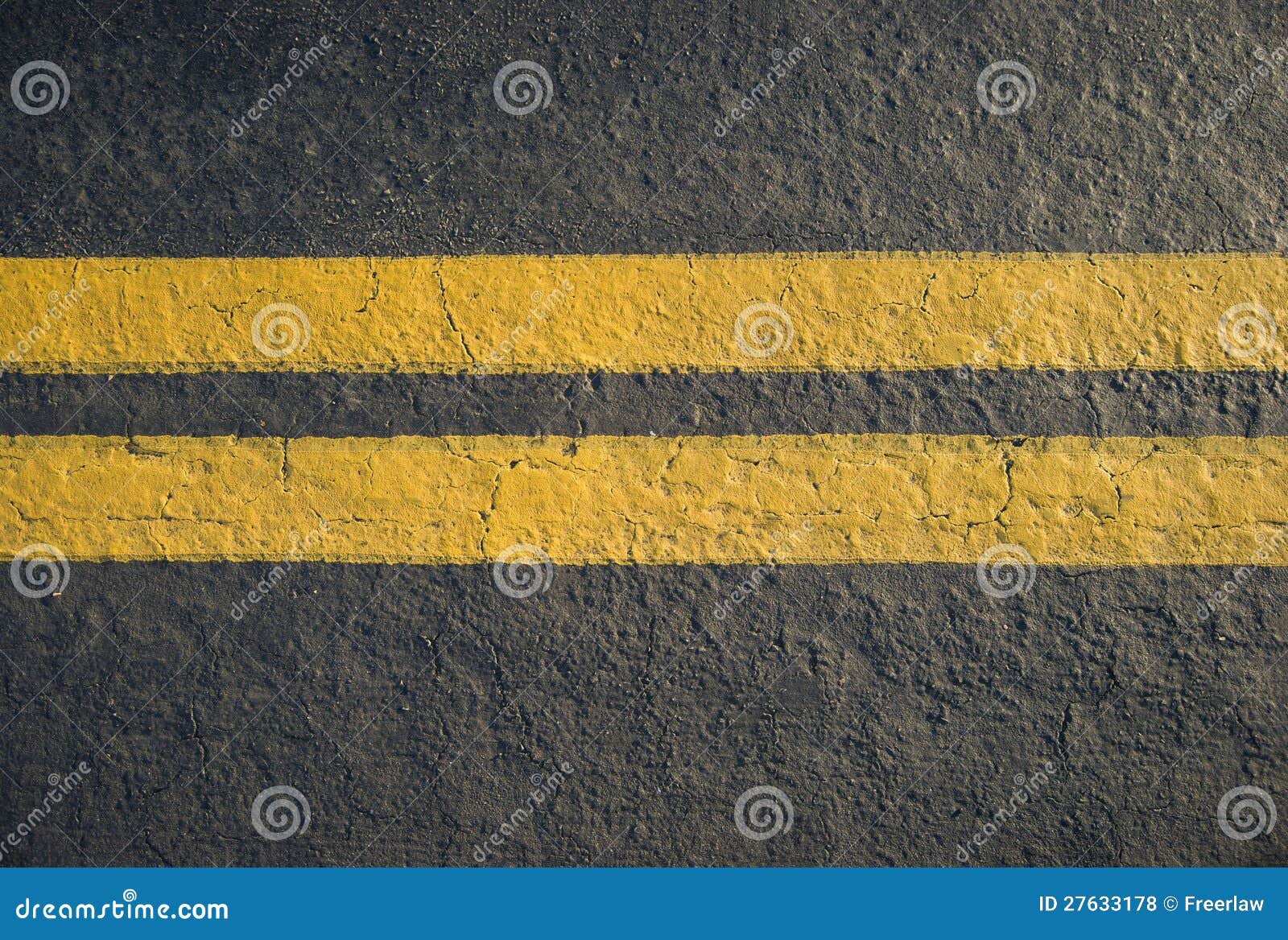 Double Yellow Lines Divider Stock Photo Image of motorway, durability