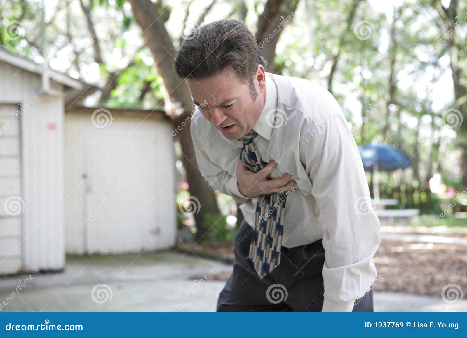 Doubled Over in Pain stock image. Image of illness, afraid - 1937769