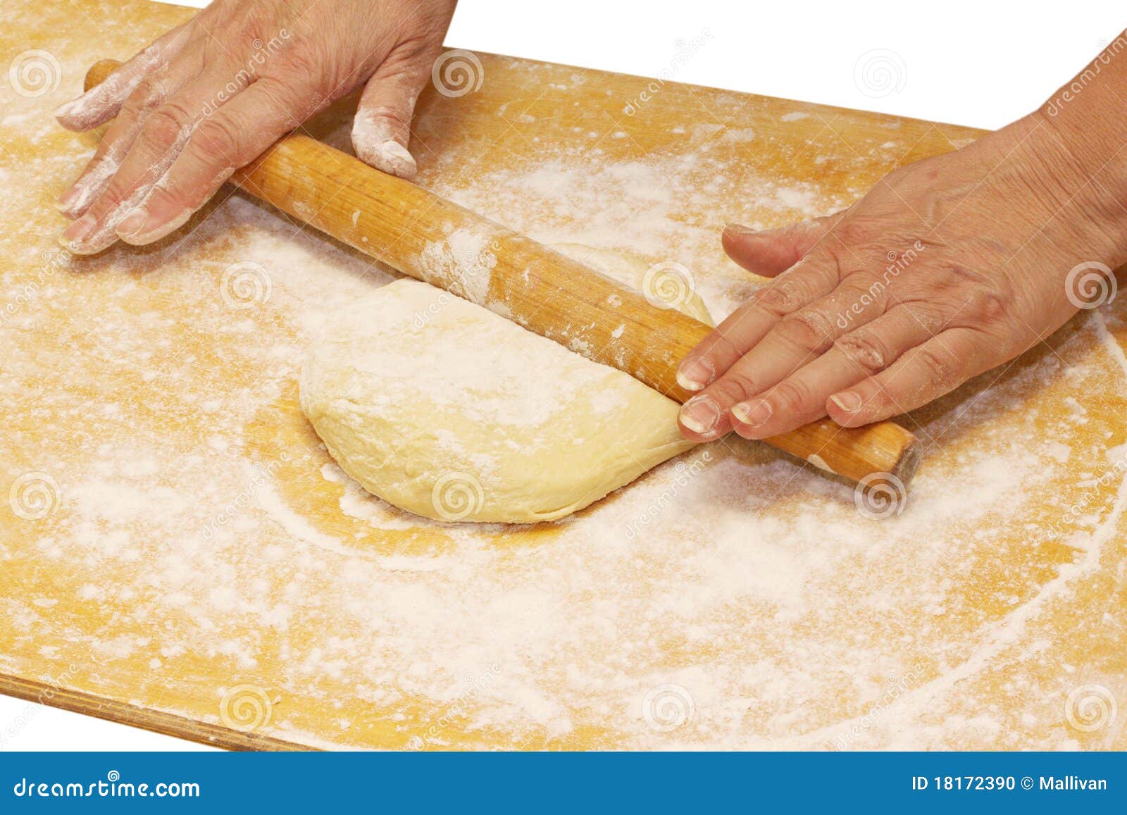Dough on board stock photo. Image of cookie, housework 18172390