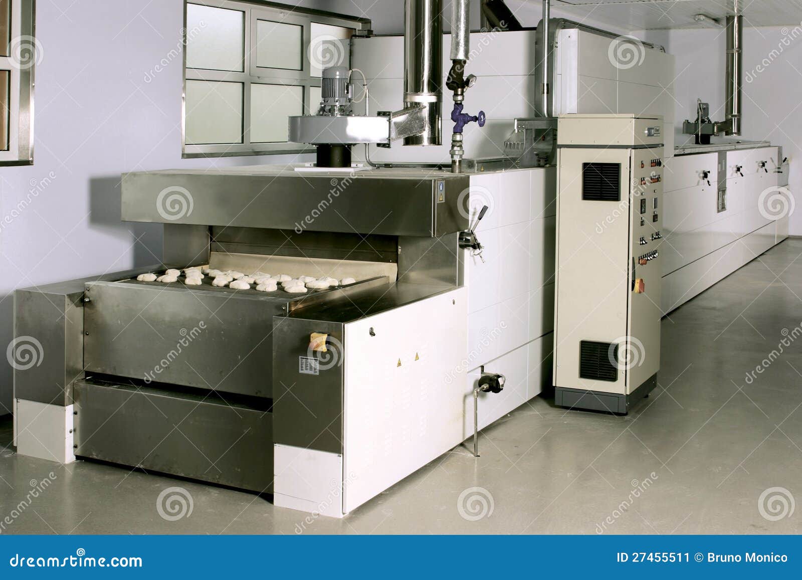Dough industrial mixer stock image. Image of cooking 27455511