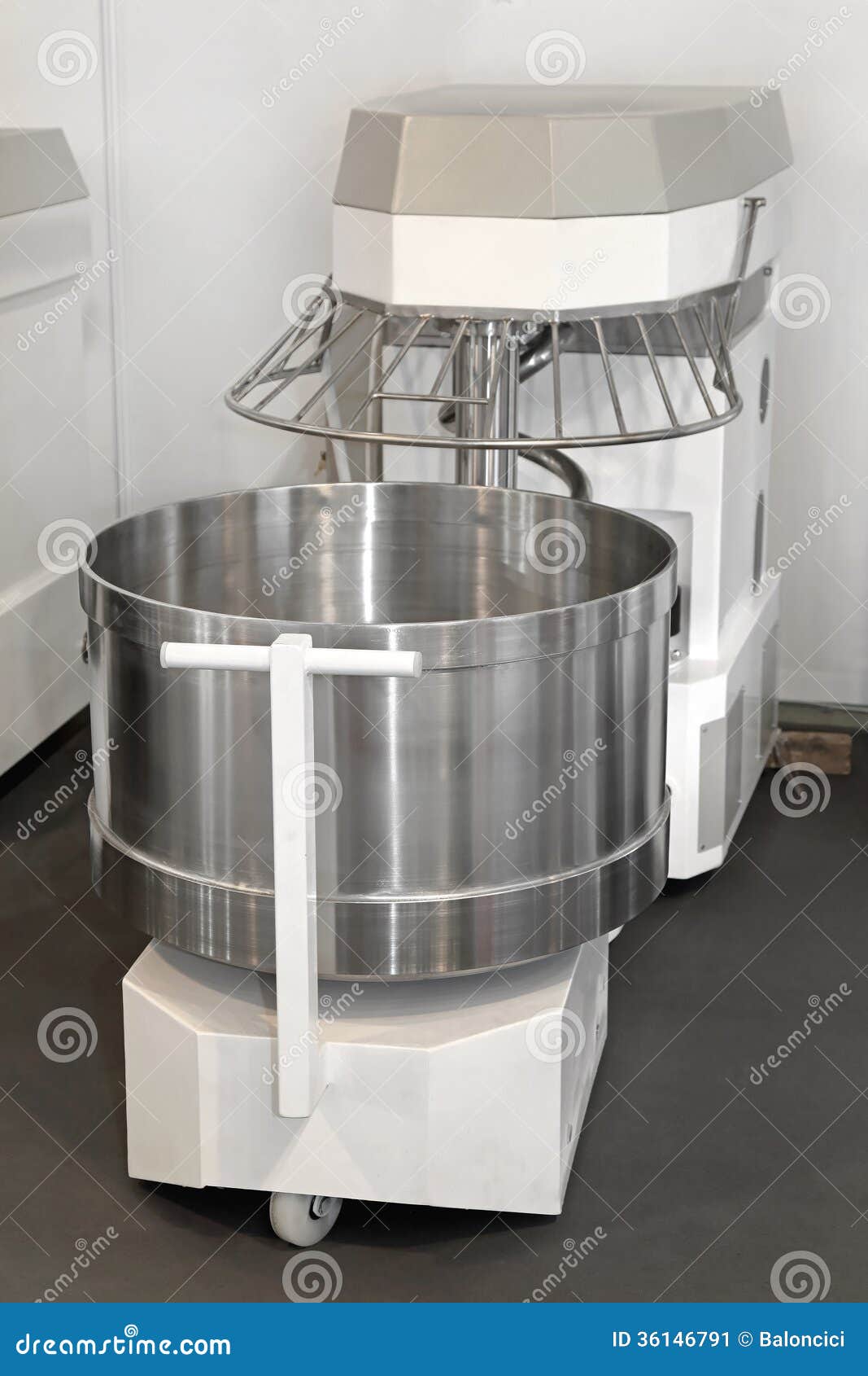 Dough mixer stock image. Image of machine, turning, equipment