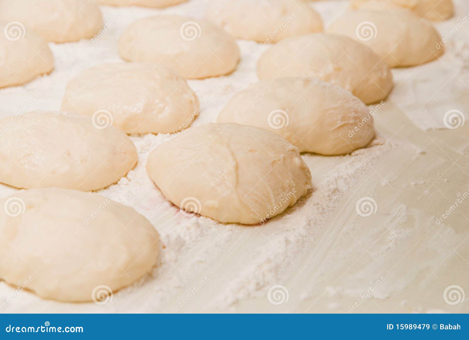 Dough for the patties stock image. Image of homemade 15989479