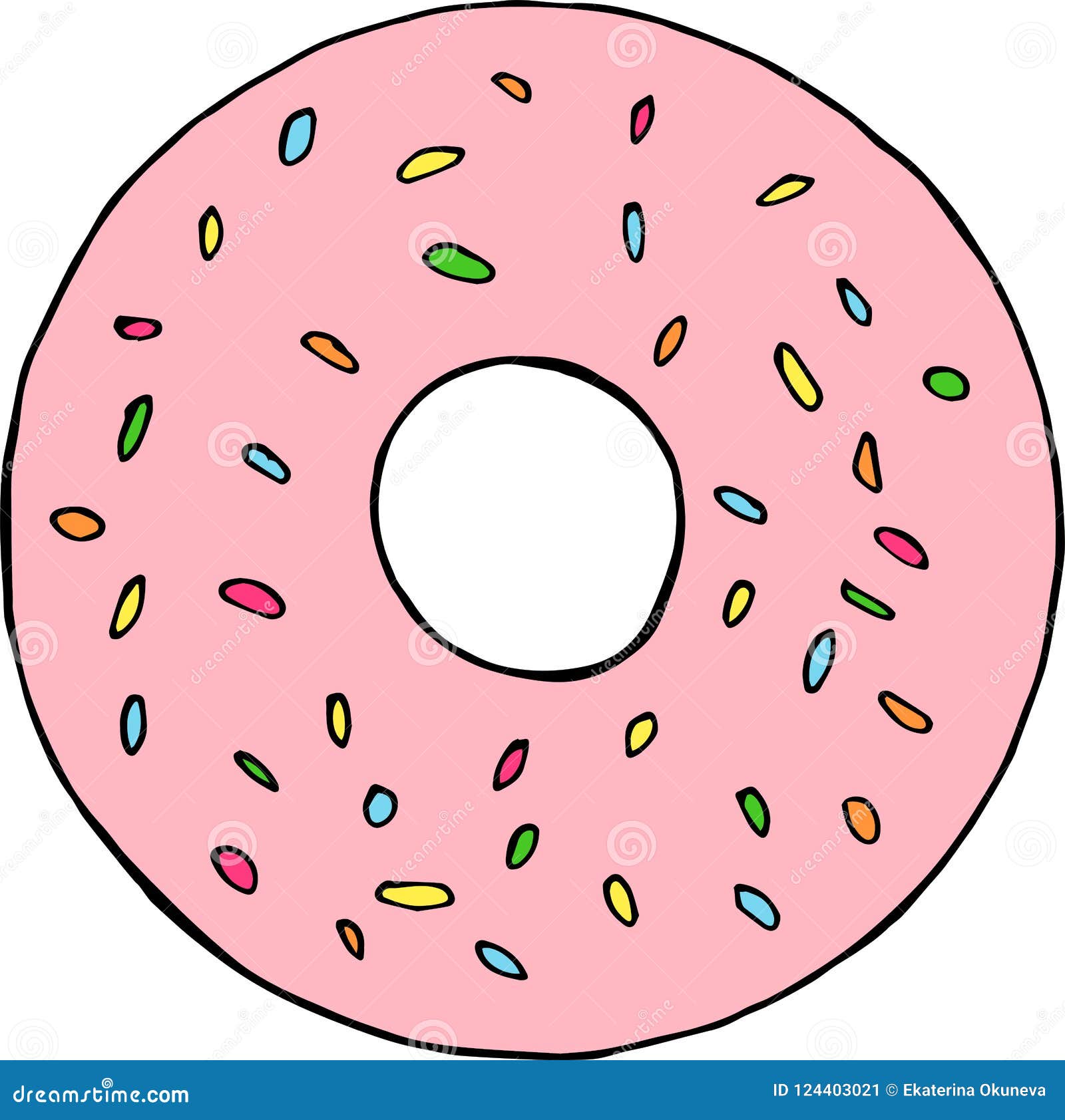 Doughnut. Cartoon Illustration for Children`s Greeting Card Design, Menu, Fabric and Wallpaper. Stock Vector - Illustration of donut, breakfast: 124403021 Doughnut. Cartoon Illustration for Children`s Greeting Card Design, Menu, Fabric and Wallpaper. Stock Vector - Illustration of donut, breakfast: 124403021