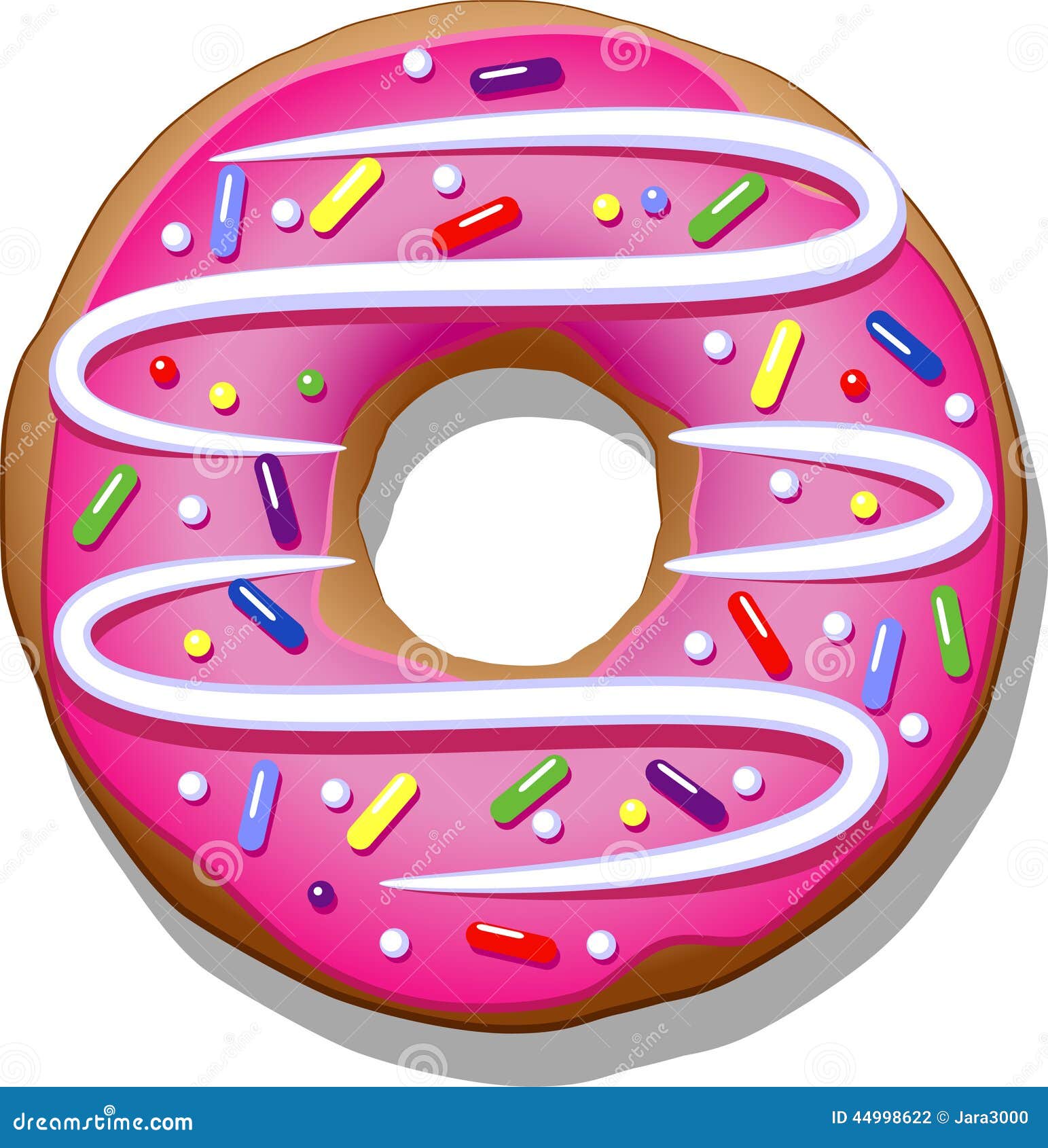 jelly doughnut clipart