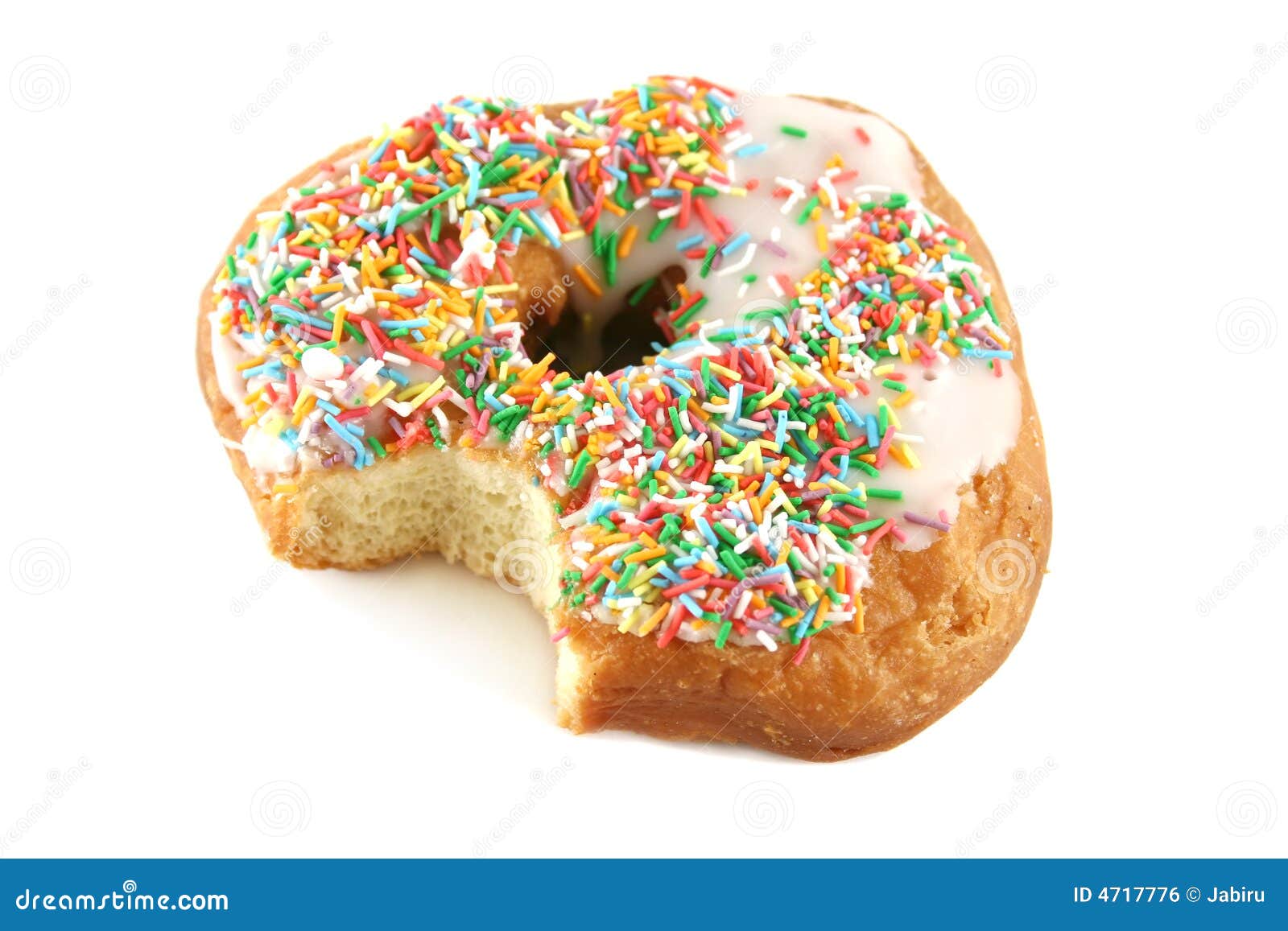 doughnut with hundreds and thousands