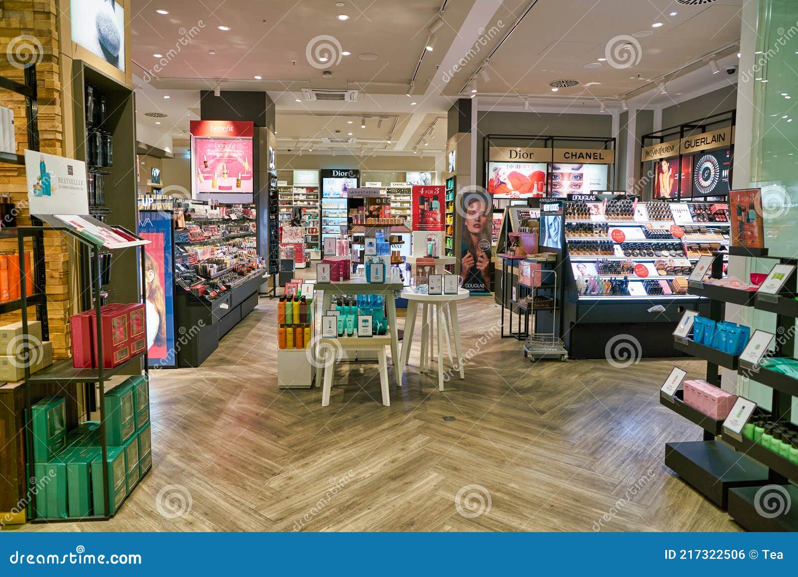 Interior Shot of Douglas Store in Mall of Berlin Editorial Photo Image of market, color 217322506