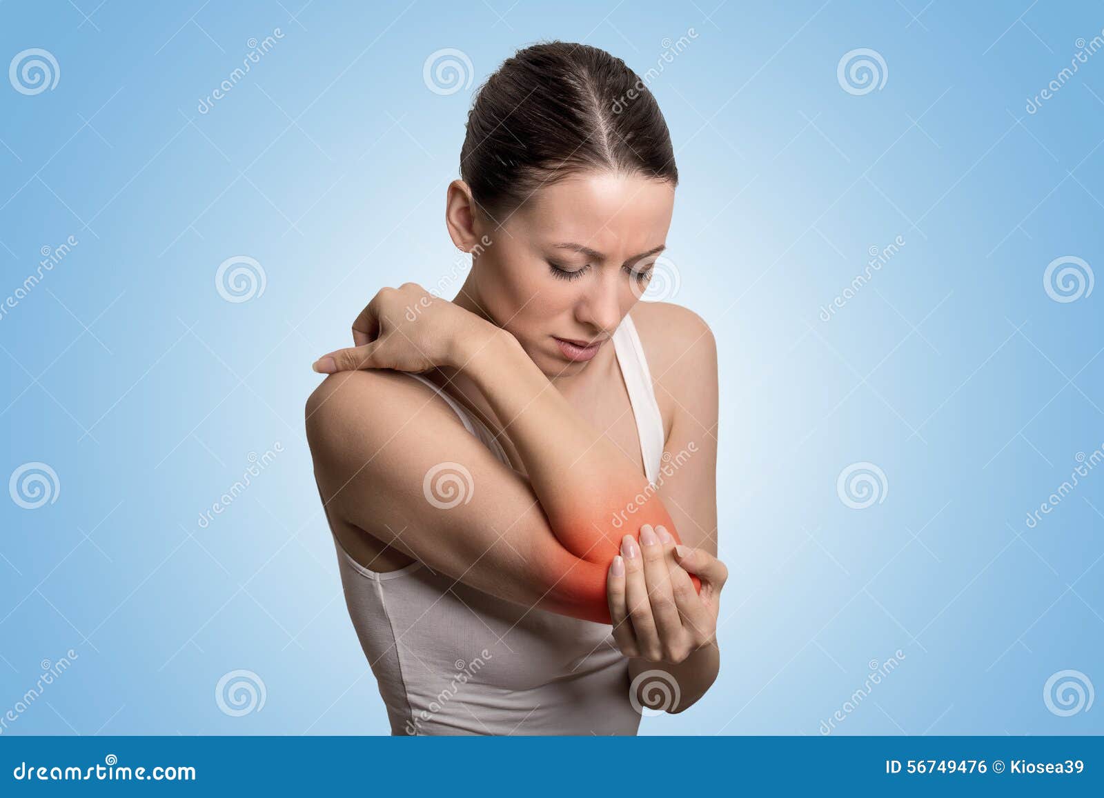 Douleur De Bras Et Blessure De Concept De Coude Photo stock Image du