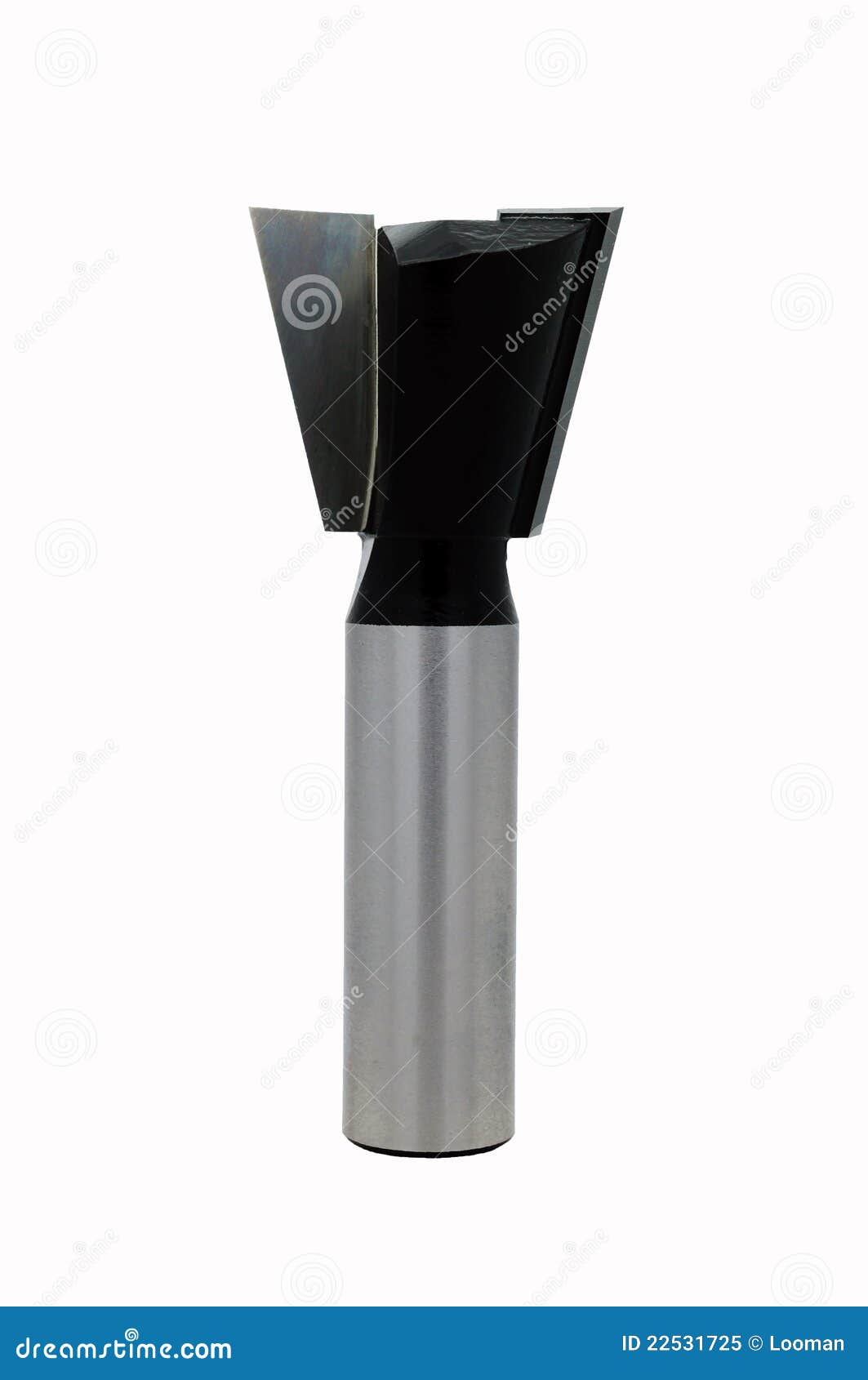 Dovetail Router Bit for Woodworking Stock Image Image of carbide