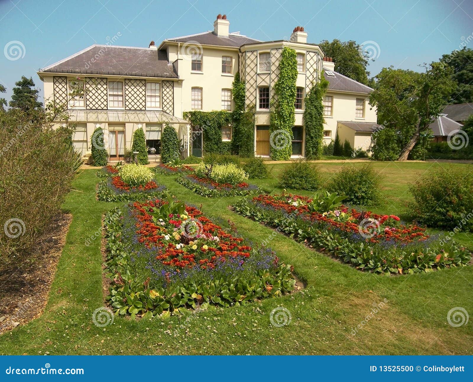 Down House stock photo. Image of kent, garden, downe 13525500