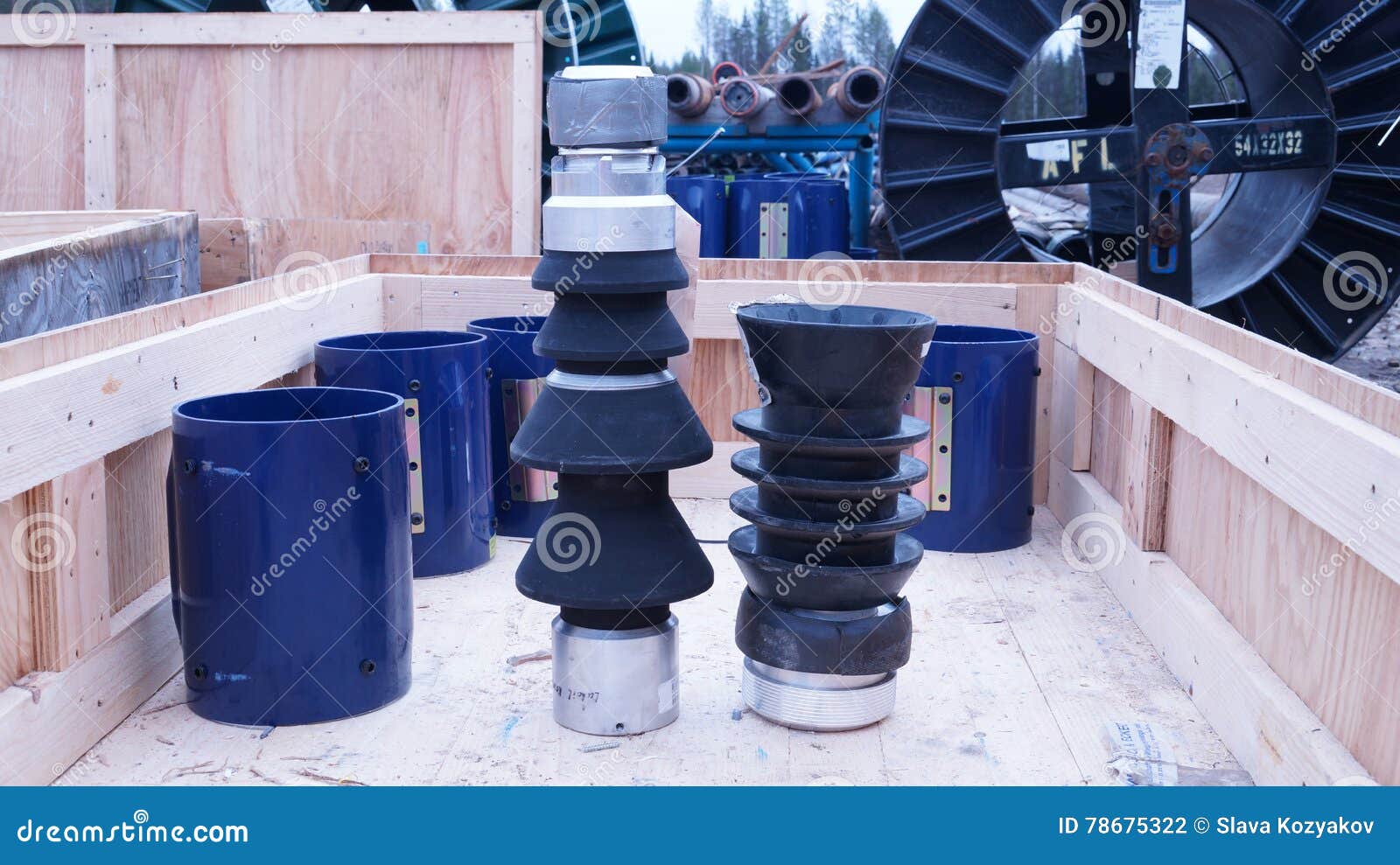 Downhole Products. stock photo. Image of communion, group 78675322