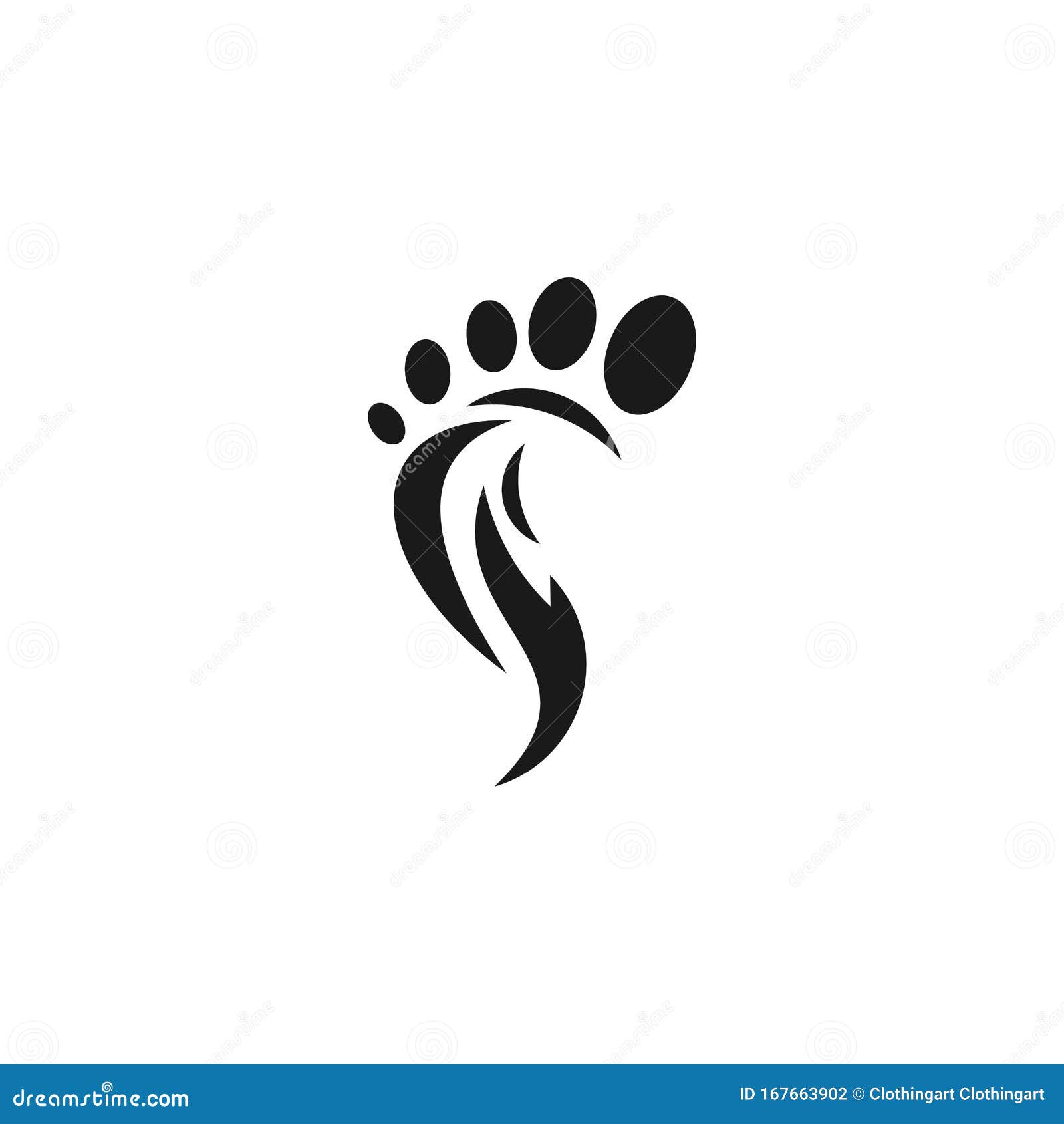 Soles Logo Vector Graphic Abstract Stock Vector Illustration of clean