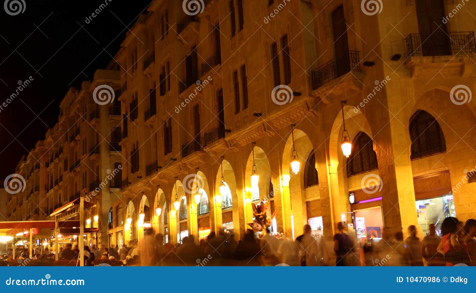 Downtown Beirut stock photo. Image of crowds, architecture 10470986