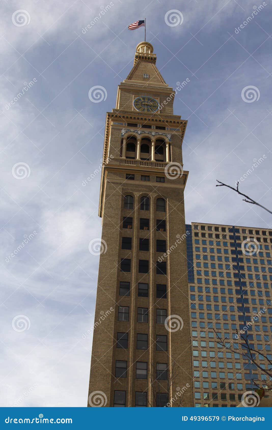 Downtown Denver CO editorial stock image. Image of autumn 49396579