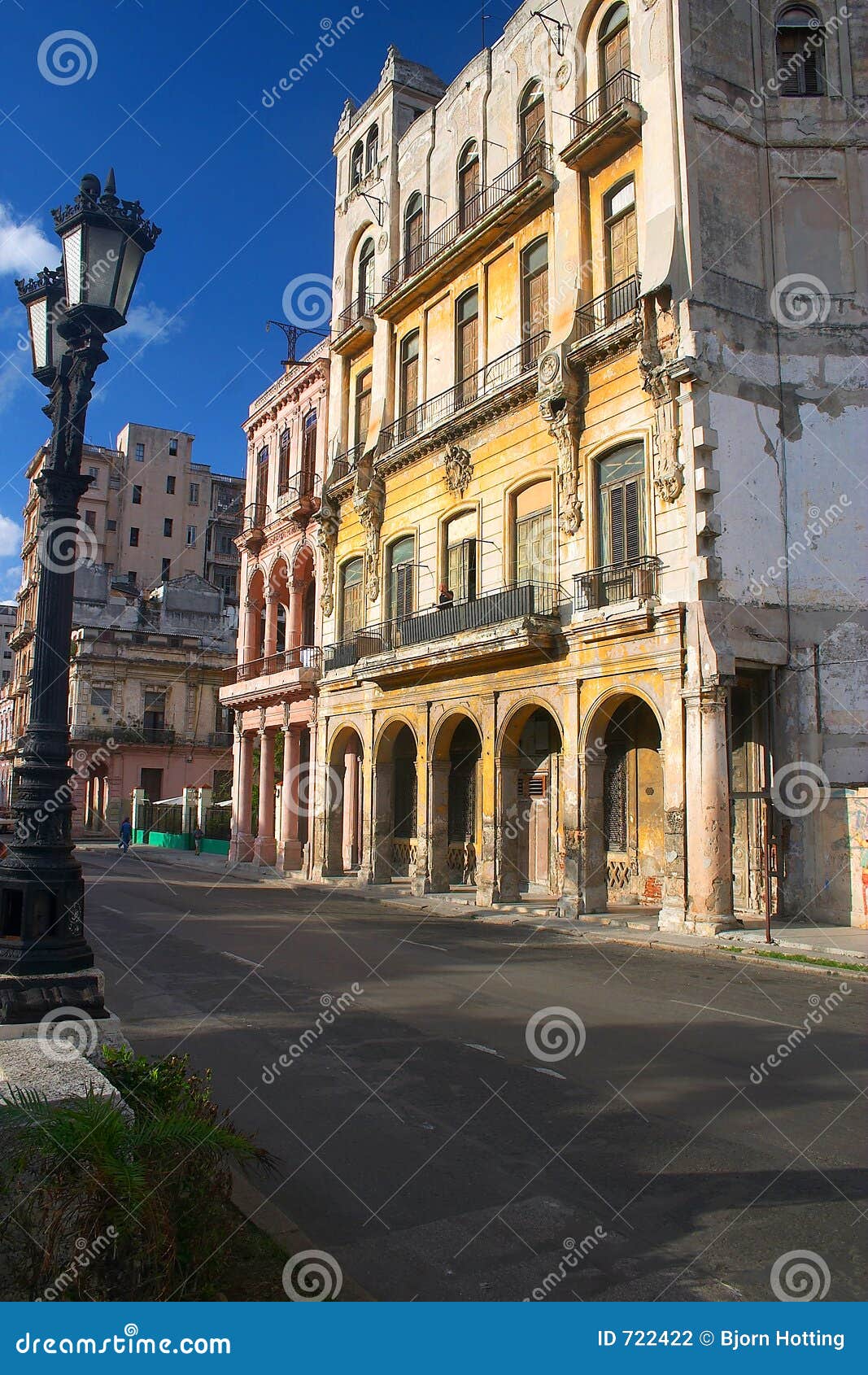 Downtown Havana stock photo. Image of skytropic, pink, town 722422