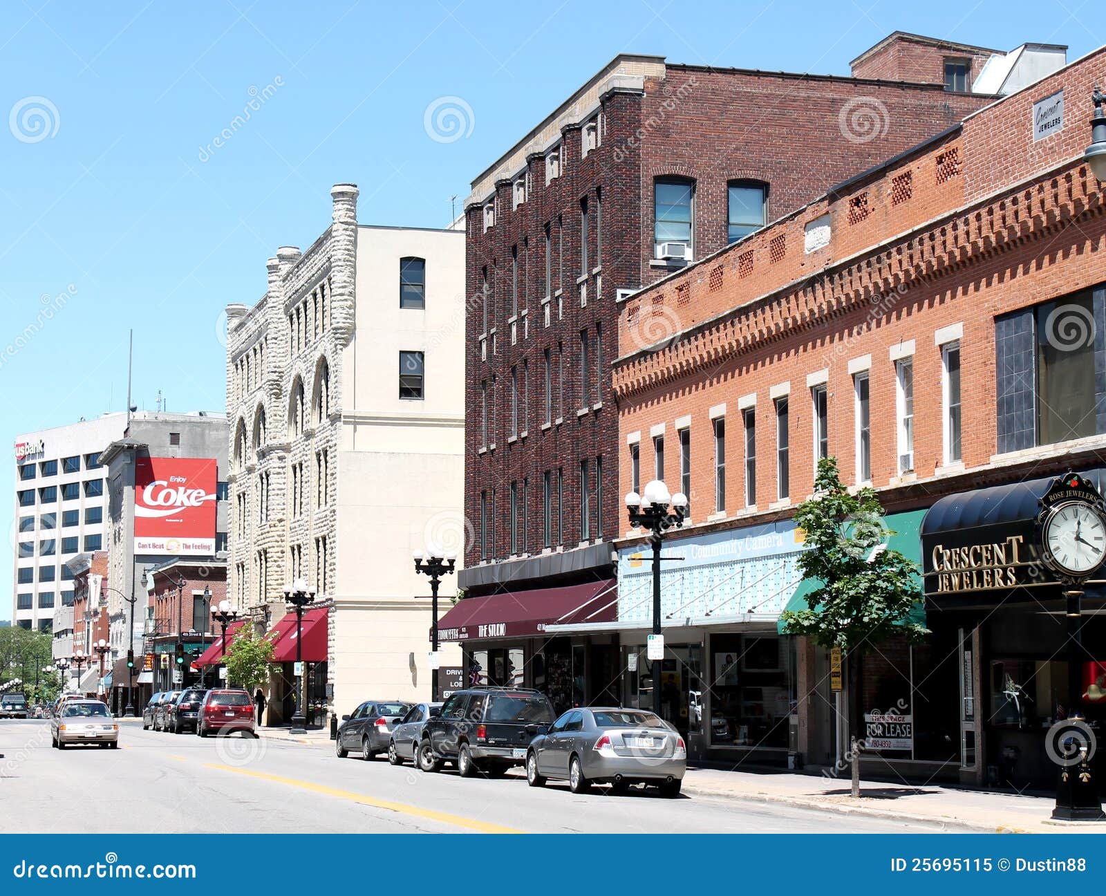Downtown La Crosse Wisconsin Editorial Image Image 25695115
