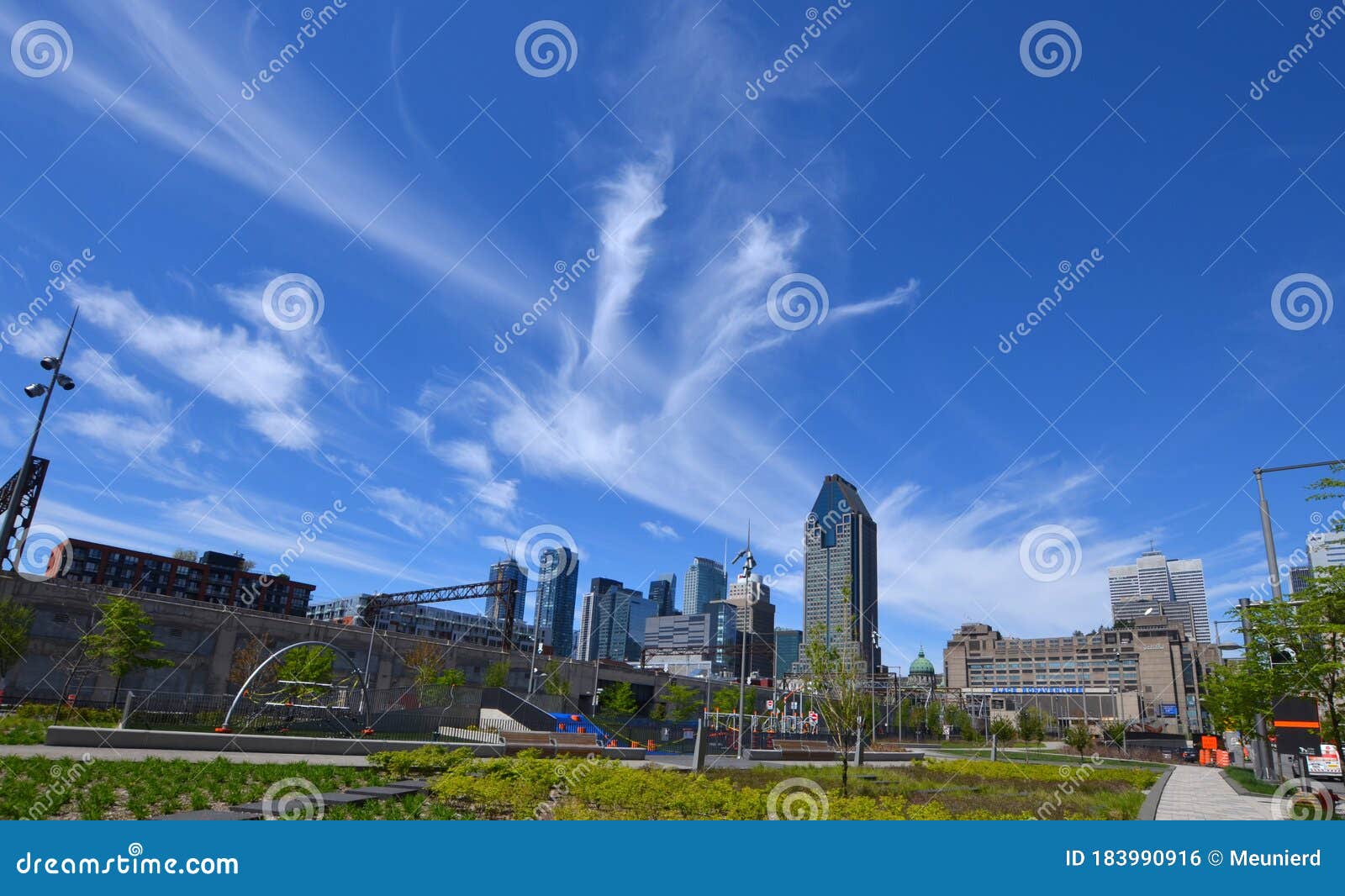 Downtown Montreal is the Central Business District of Montreal