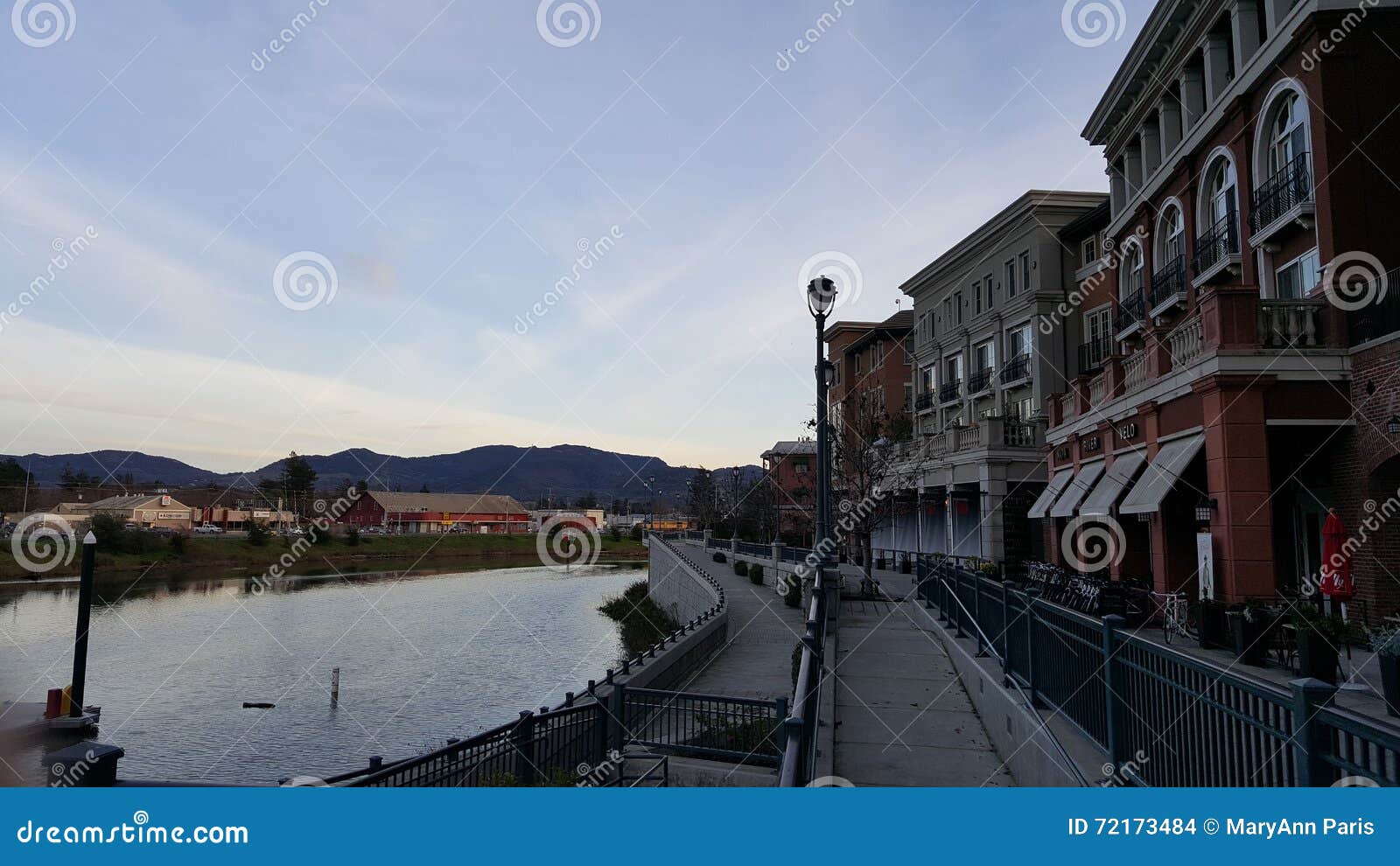 Downtown Napa Valley editorial stock image. Image of standing 72173484