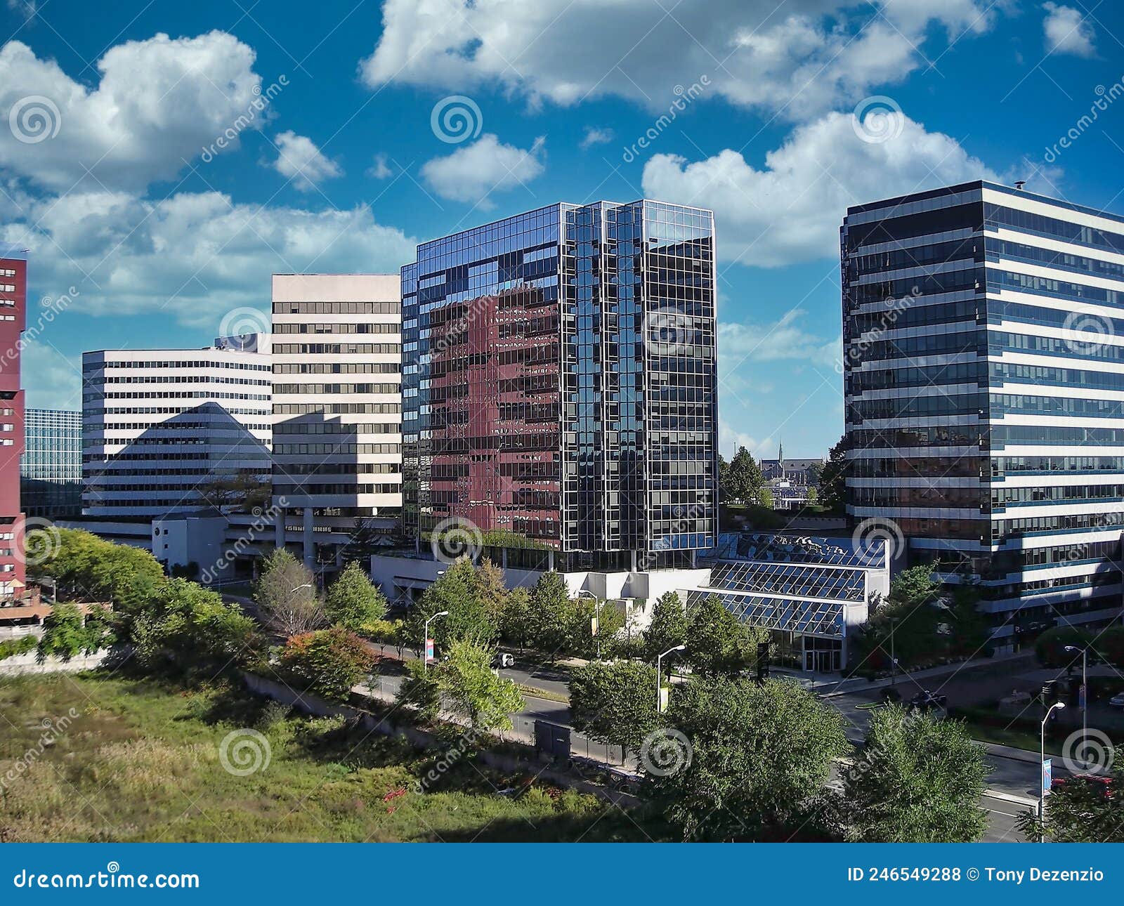 Downtown Stamford, Connecticut Stock Photo Image of connecticut