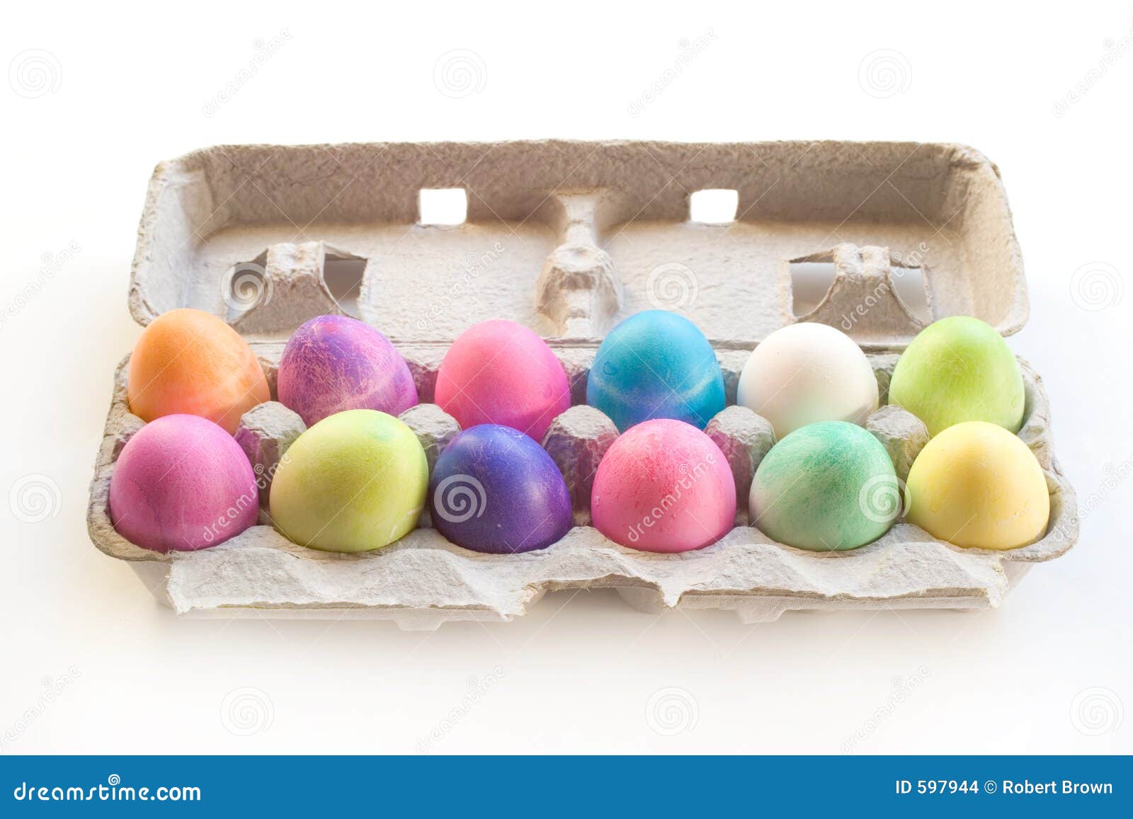 a dozen easter eggs