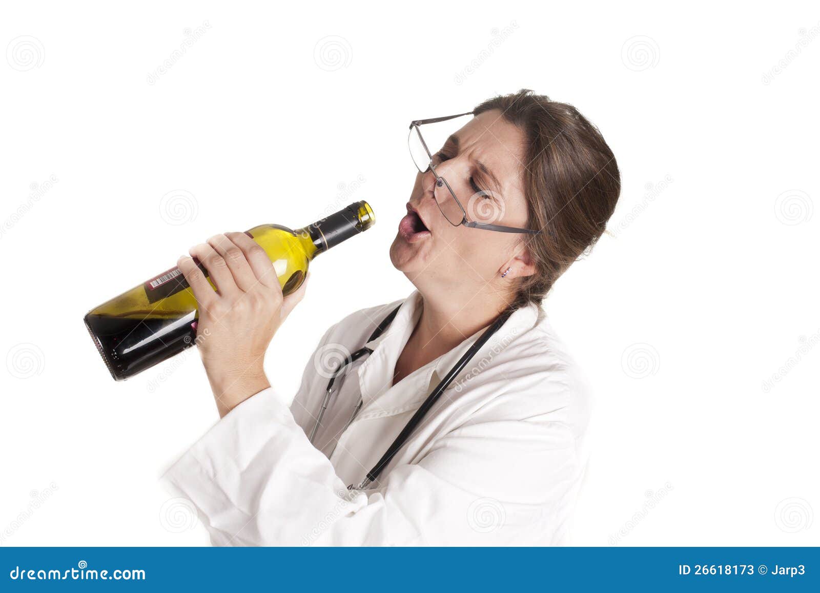 Dr. drunk stock image. Image of woman, adult, alcoholic 26618173