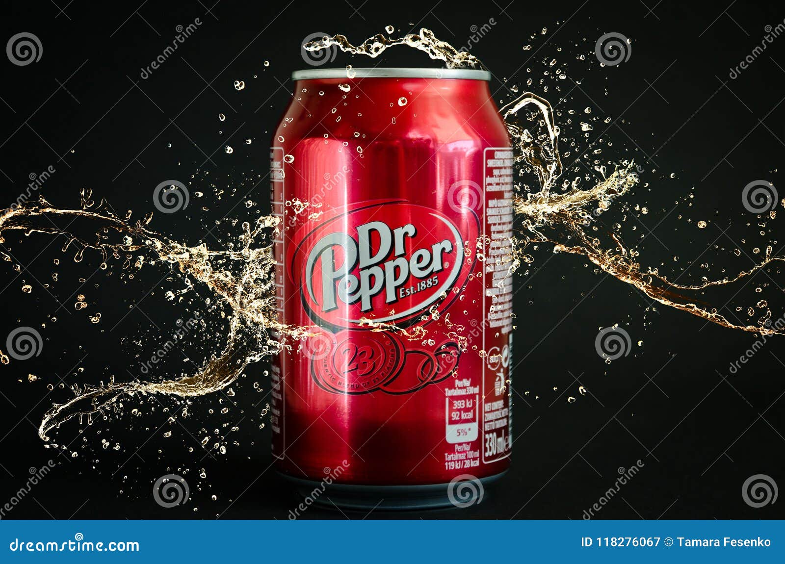 Dr Pepper soft cola drink editorial photography. Image of cool 118276067